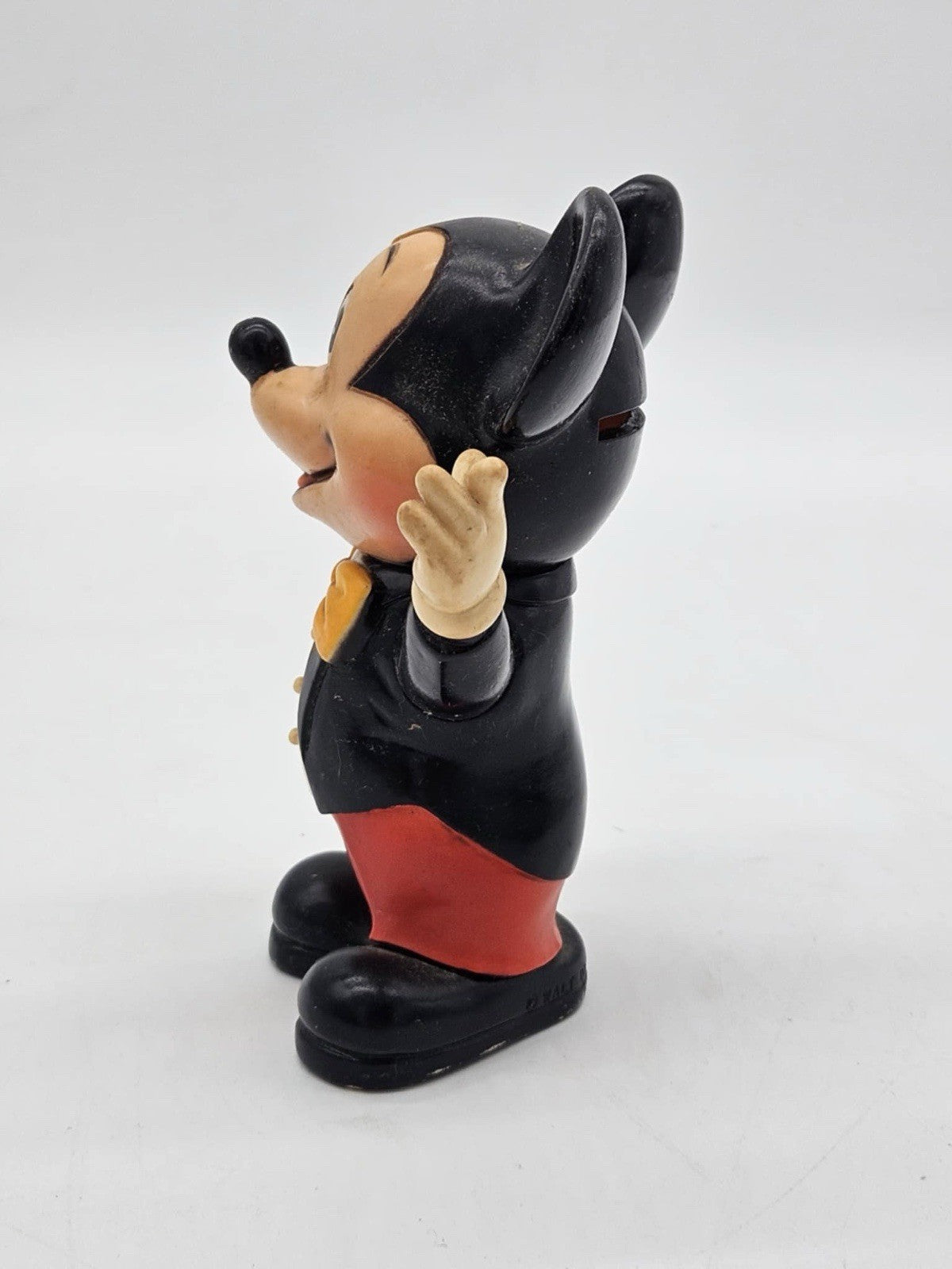 Vintage Mickey Mouse Walt Disney Plastic Bank Made in Korea