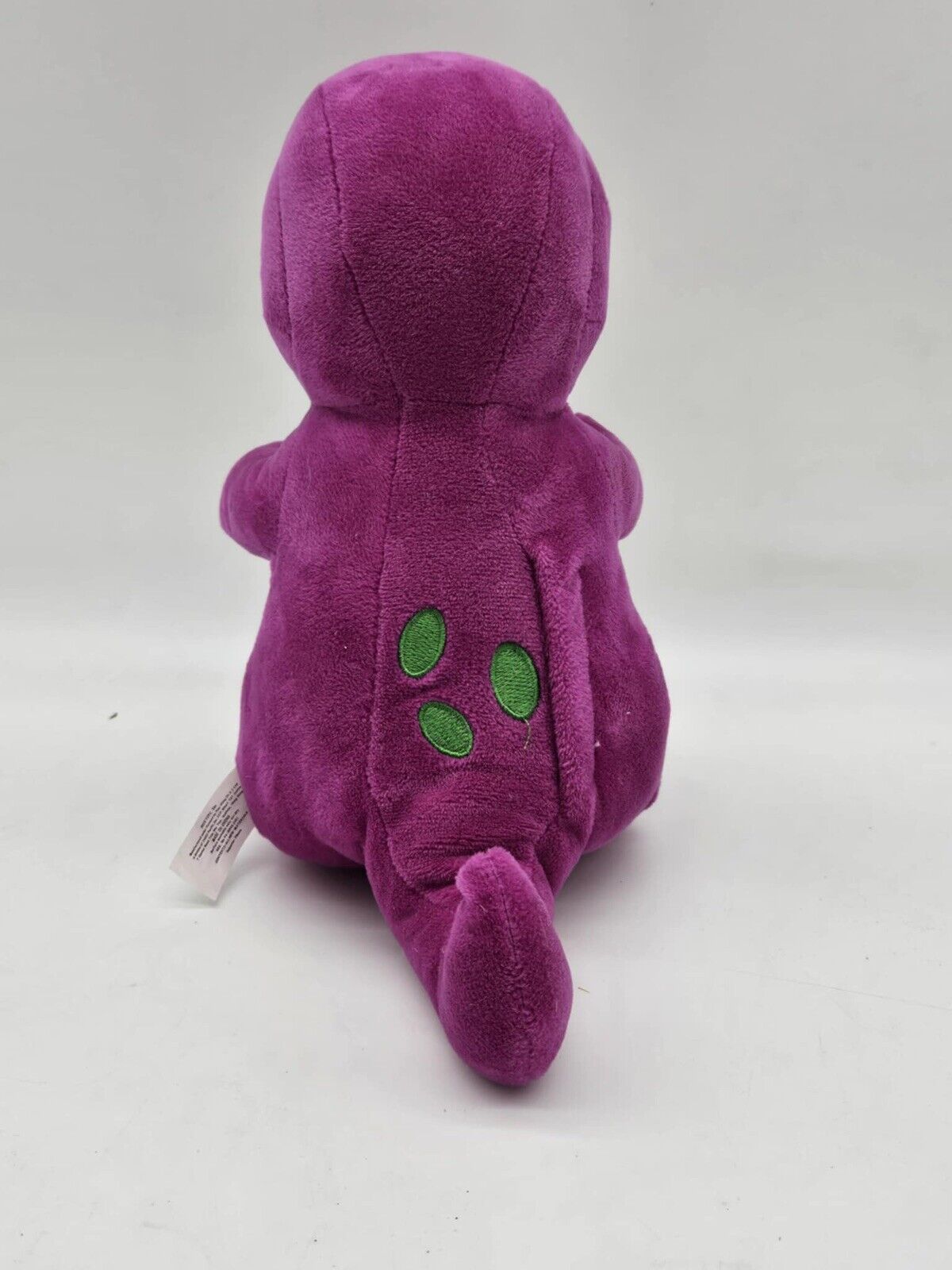 Barney Purple Singing Dinosaur Colorful World Toy Animal 12" Stuffed Plush W3