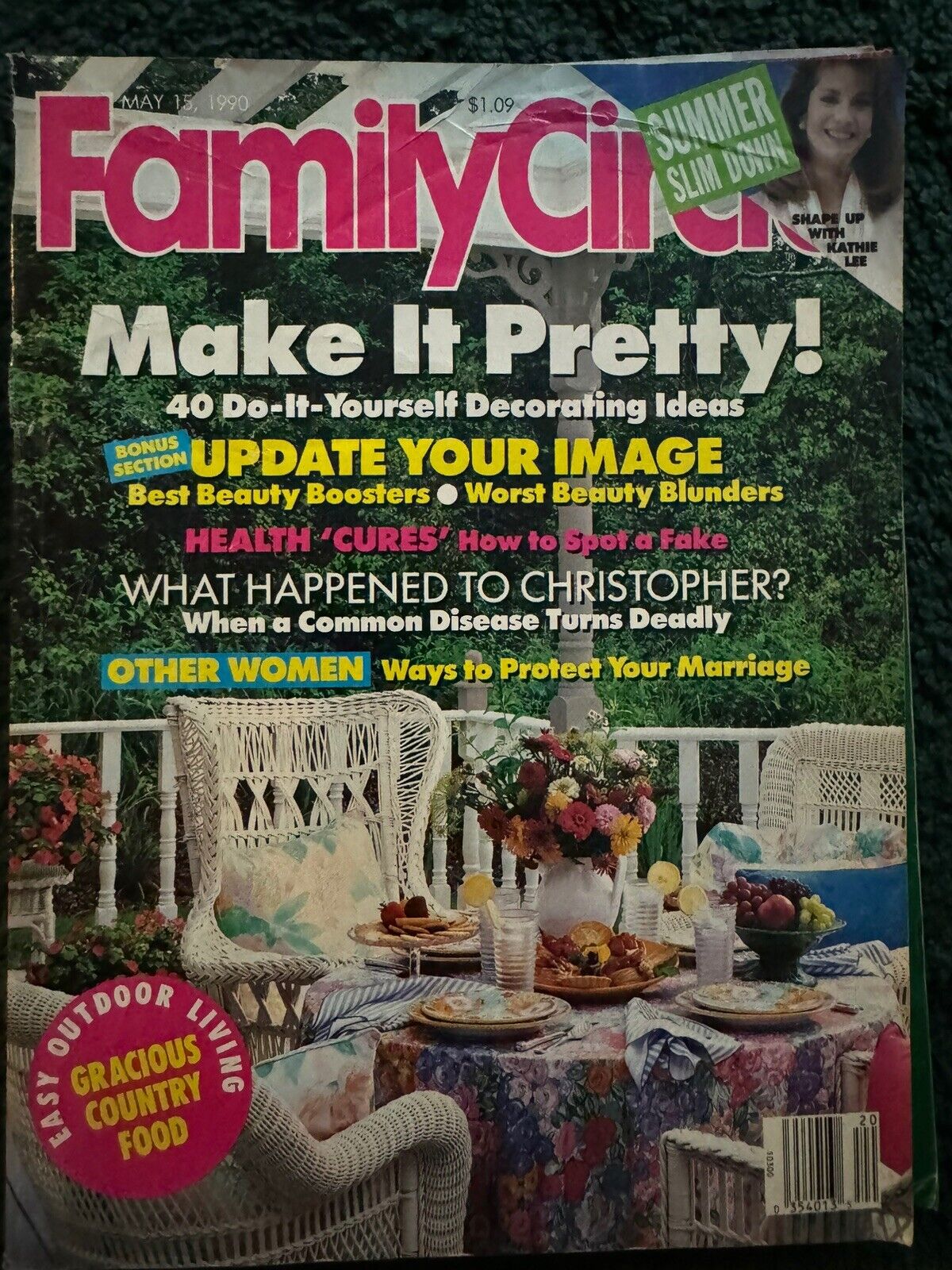 Family Circle magazine lot - Early 1980's lot of 9 - Vintage Back Issue