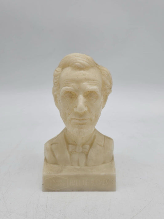 Abraham Lincoln Bust Museum Science & Industry Union Carbide Hall Of Elements