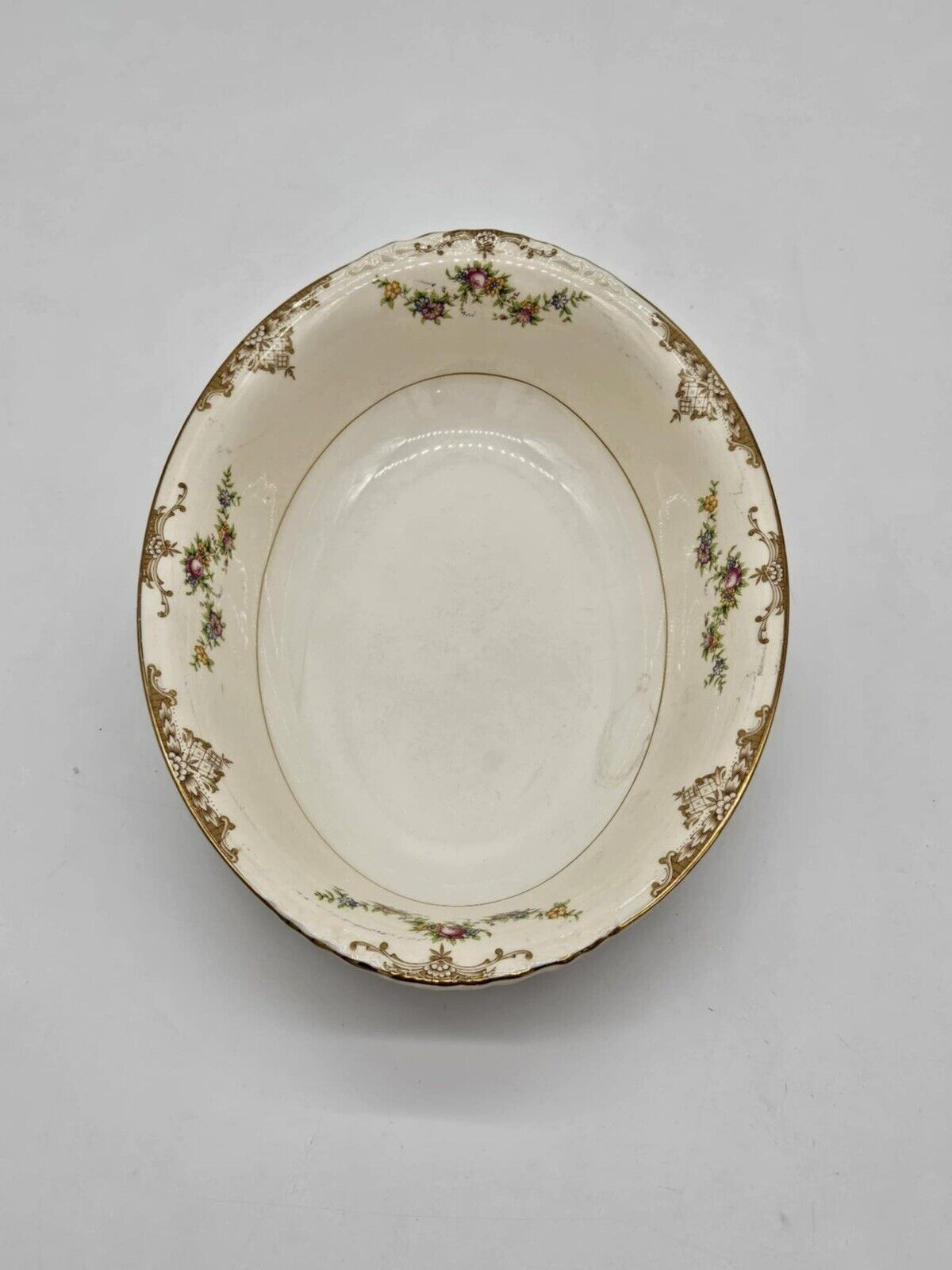 17 Piece Set of Antique Eggshell Nautilus China USA F 44 N 5.