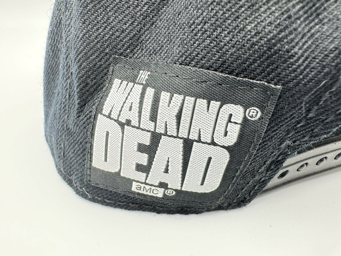 The Walking Dead " We're All Infected " Snapback Flat Brim Hat Cap Zombie ~ NEW
