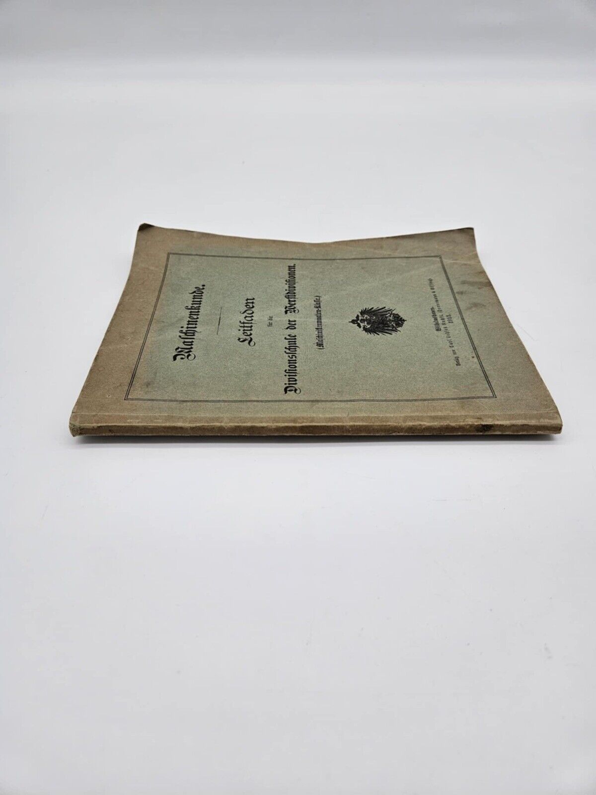 2 German Military Manuals From 1911 - See Description For More Info