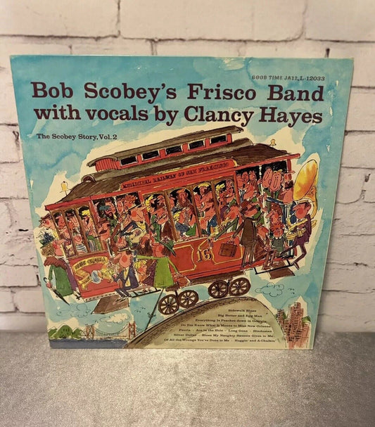 Bob Scobey's Frisco Band: The Scobey Story, Vol. 2 VINYL LP ALBUM 1959 GOOD TIME