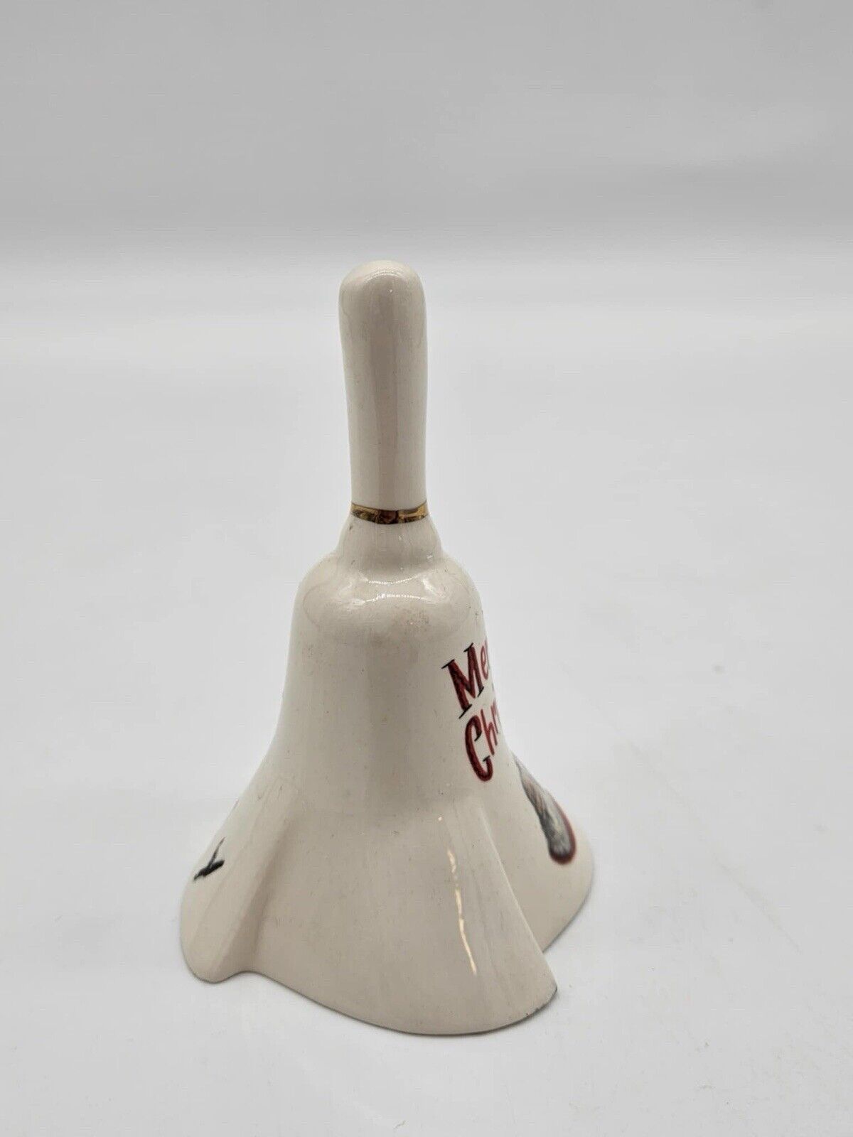 Vintage Very Unique Santa Bell Very Rare, Made Manitowoc, WI