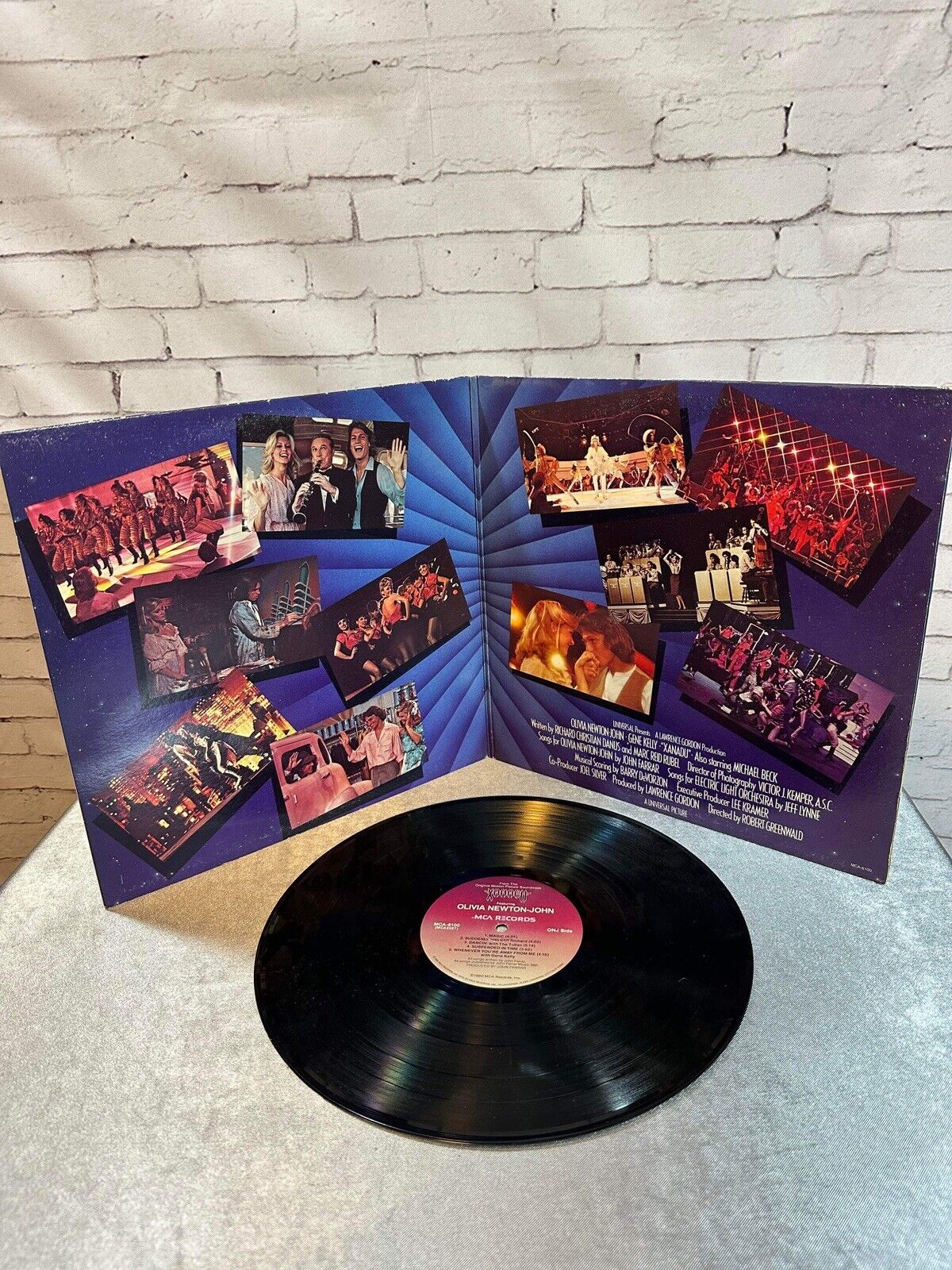 Xanadu-1980 Movie Soundtrack Vinyl Electric Light Orchestra and OliviaNewtonJohn