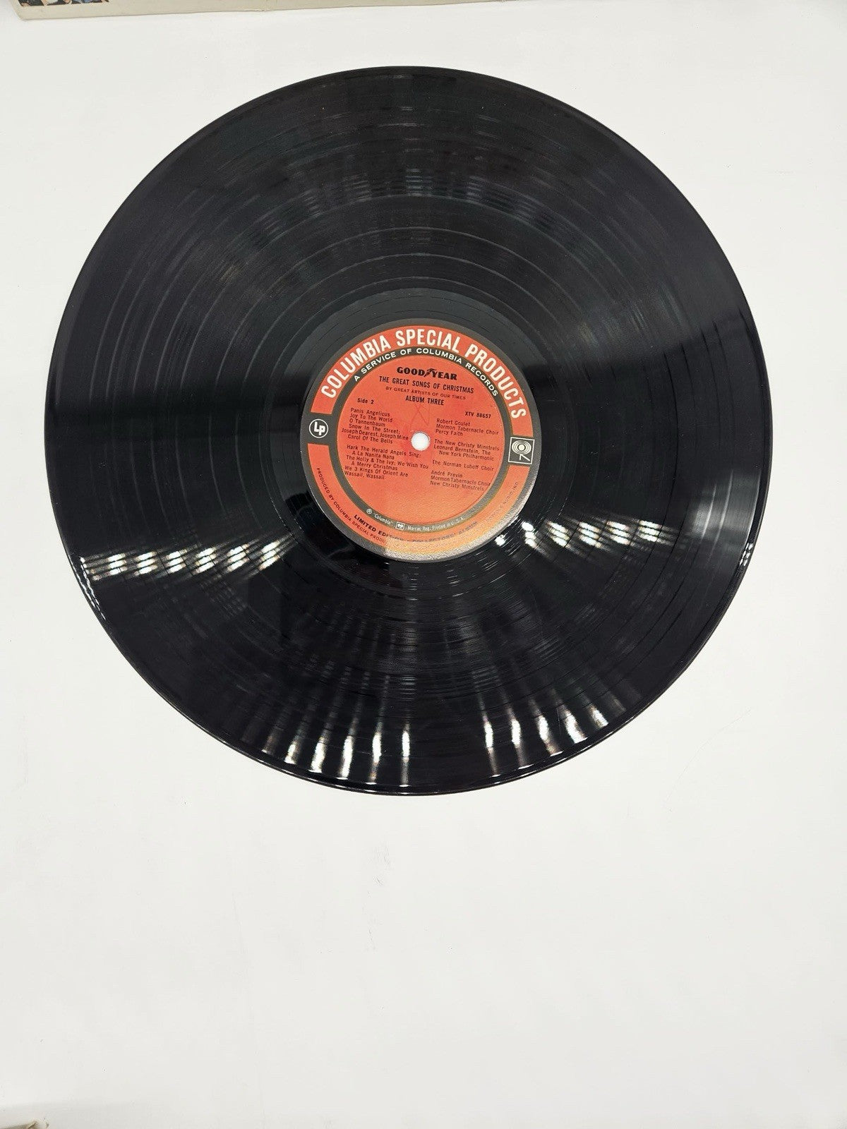 The Great Songs Of Christmas, Album Three Columbia Special Products 33 LP