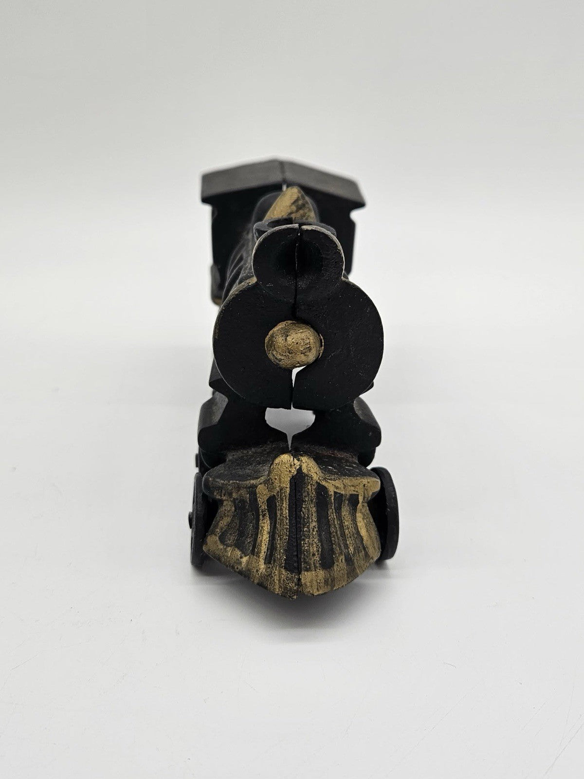 Washington 44 Black Cast Iron Train Locomotive- Collectible FREE SHIPPING