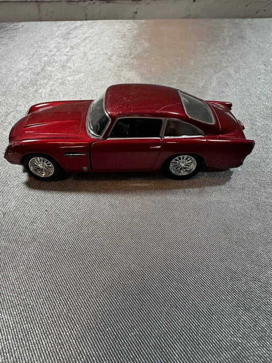 5" Kinsmart Aston Martin DB5 Diecast Model Toy Car 1:38 Pull Action Red