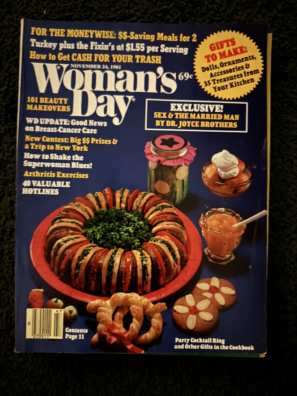 Vintage 1980s Woman’s Day Magazine Lot of 6