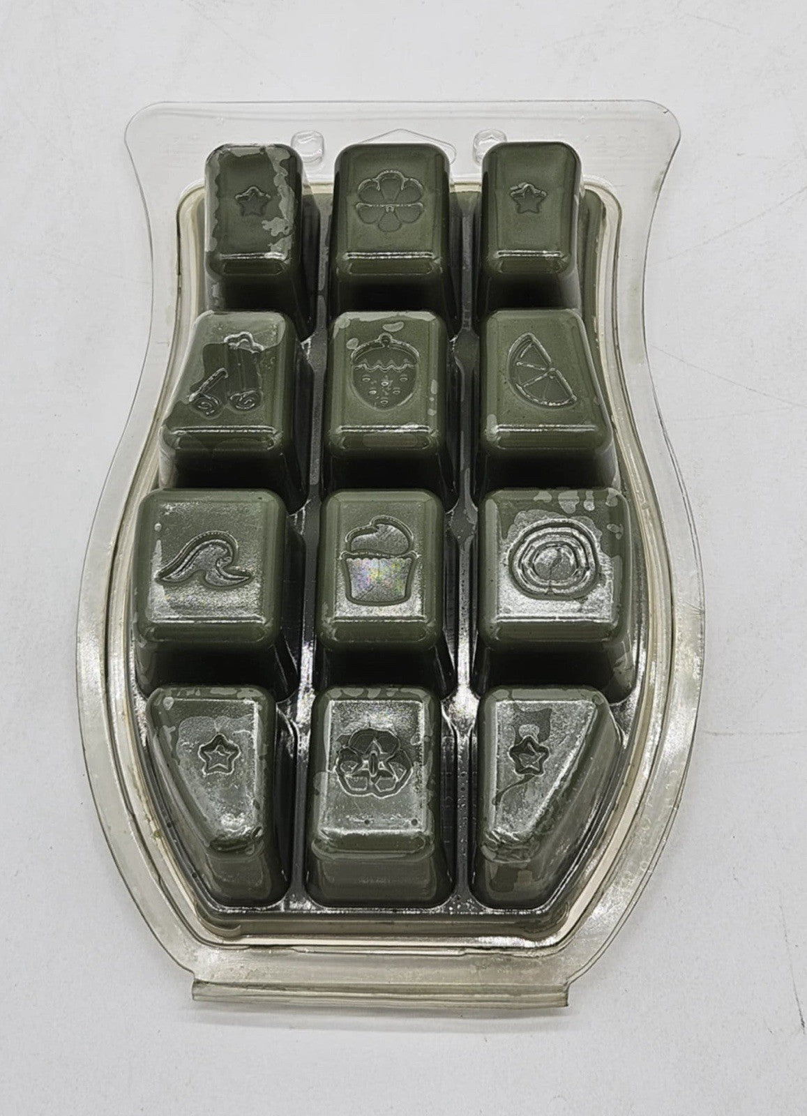 Scentsy Brick Icicles and Evergreen 17oz New Huge Wax Melt Bar RARE
