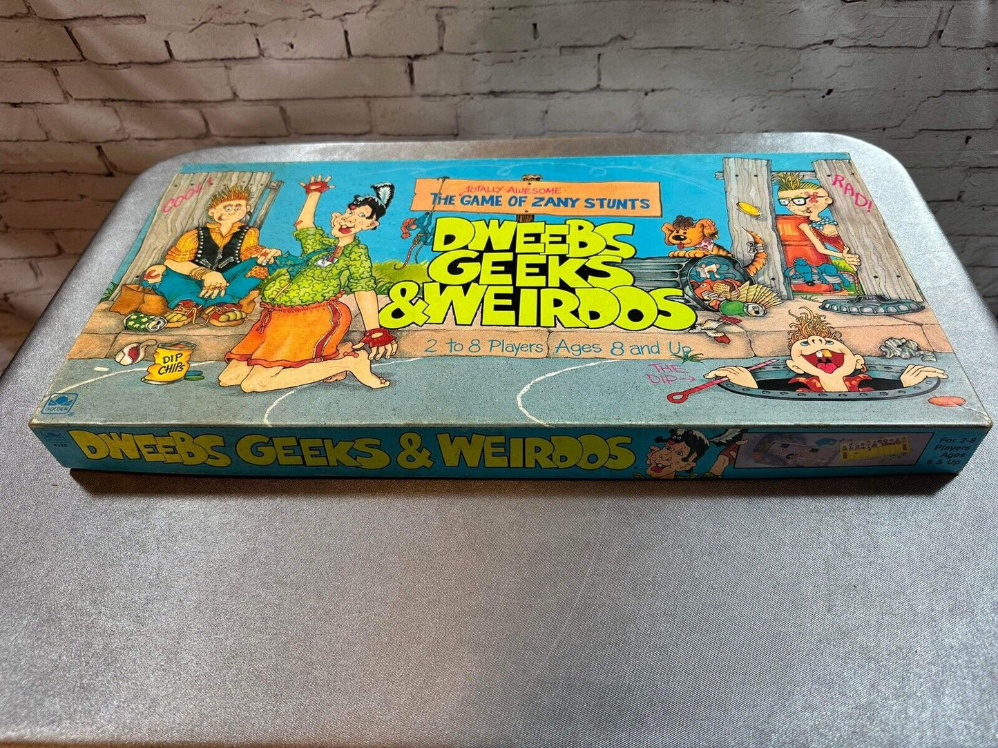 1988 Dweebs Geeks & Weirdos Board game, Pre-owned, Complete VGM FNF
