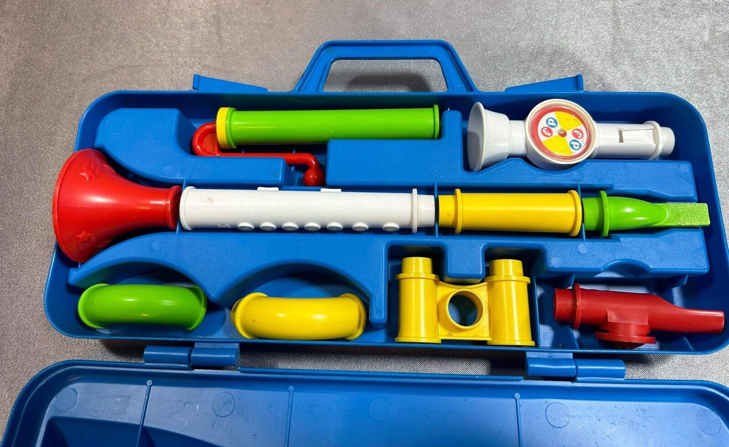 Fisher Price Crazy Combo Horn Set #604 - COMPLETE, Vintage 1984 VTY