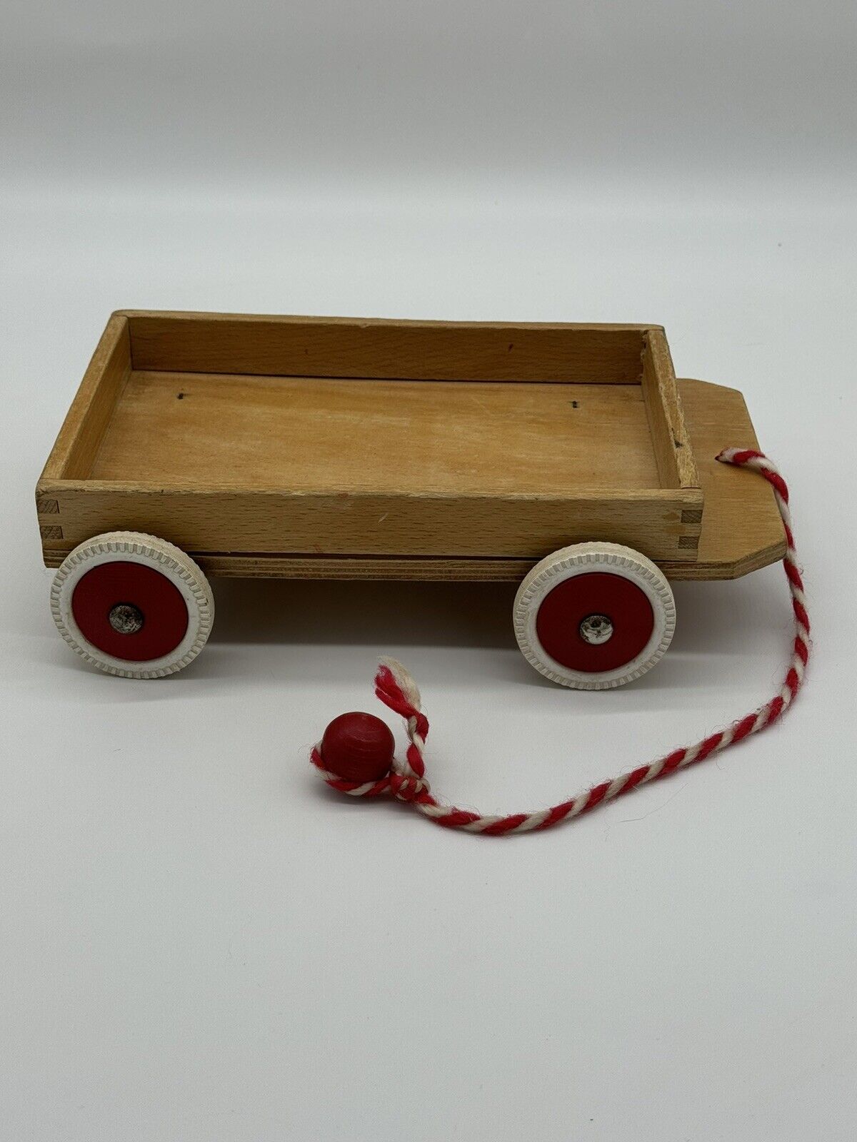 Lot of 2 Vintage 1950s Wooden Wagon Wheels Excellent Condition VTY 005
