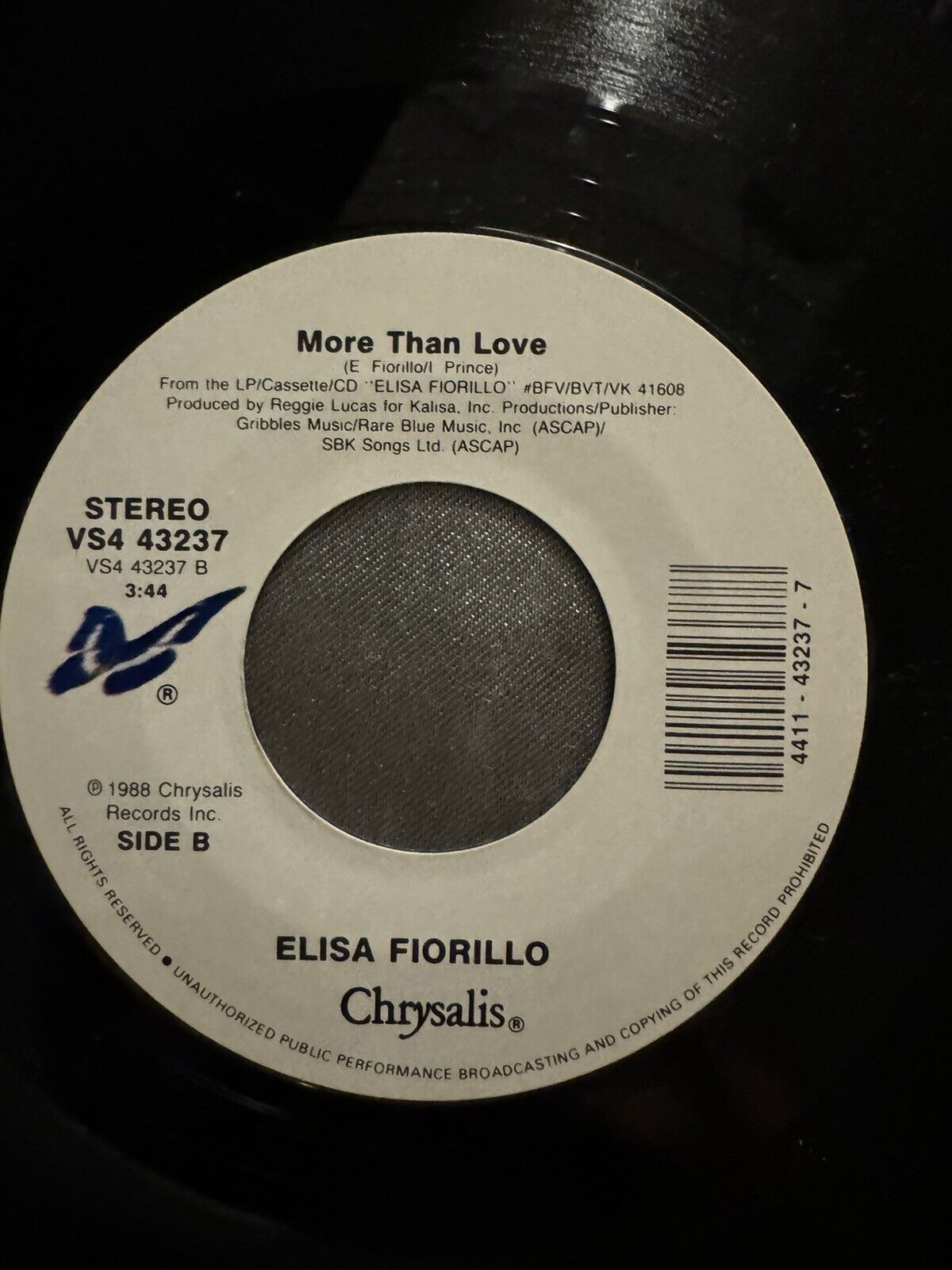 Elisa Fiorillo/Forgive Me For Dreaming + 1 (U.S./45 RPM 7" Vinyl Record)