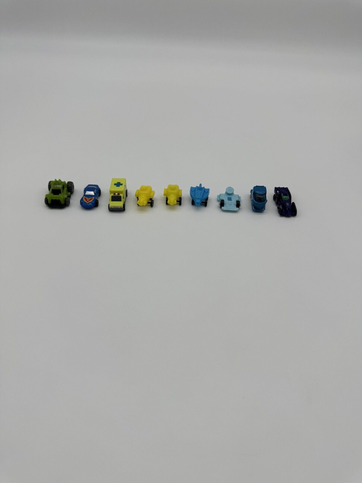 Micro Mini Tiny Toy Cars Lot of 9