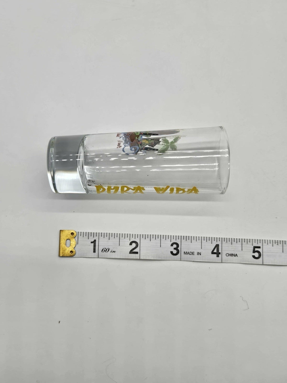 Costa Rica Pura Vida Aloha Tropical Frog Shot Glass