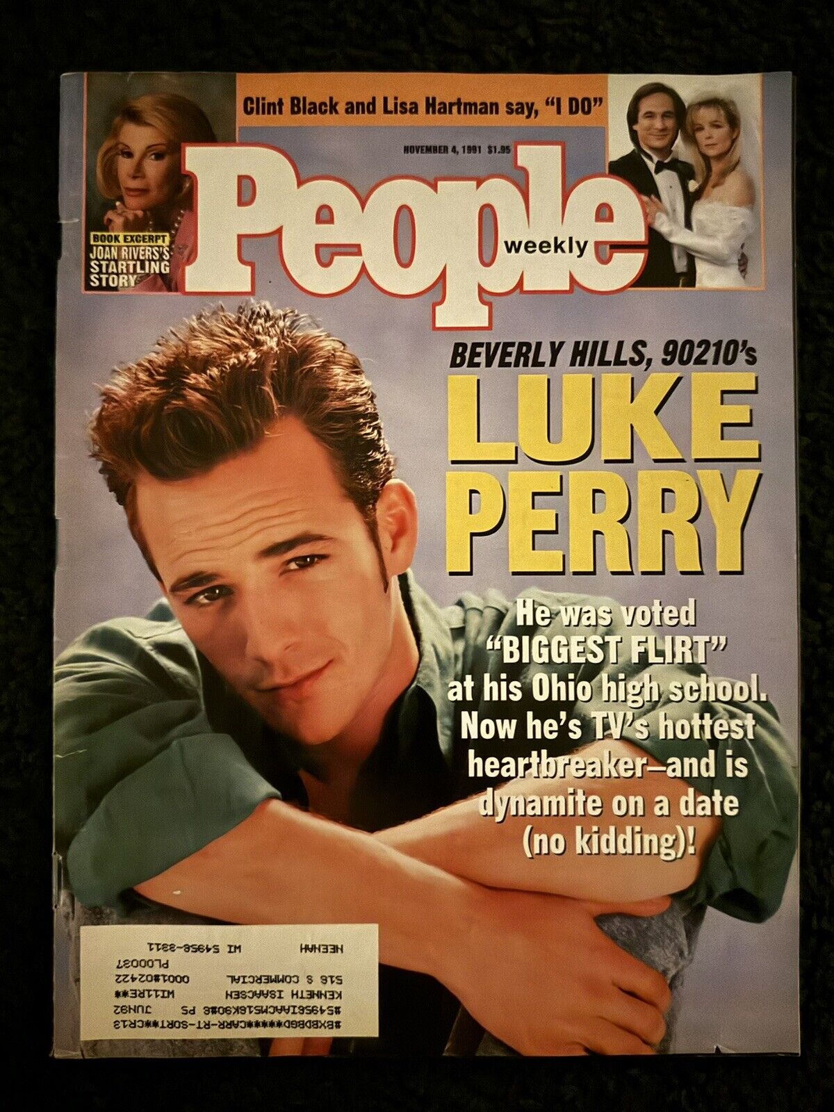 People Magazine - November 4, 1991 - Luke Perry