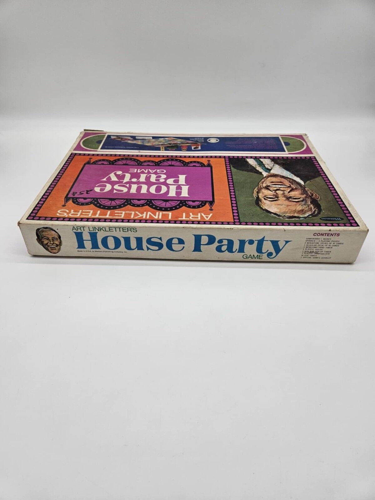 VINTAGE 1968 Art Linkletter's House Party Board Game TV Show COMPLETE VGM