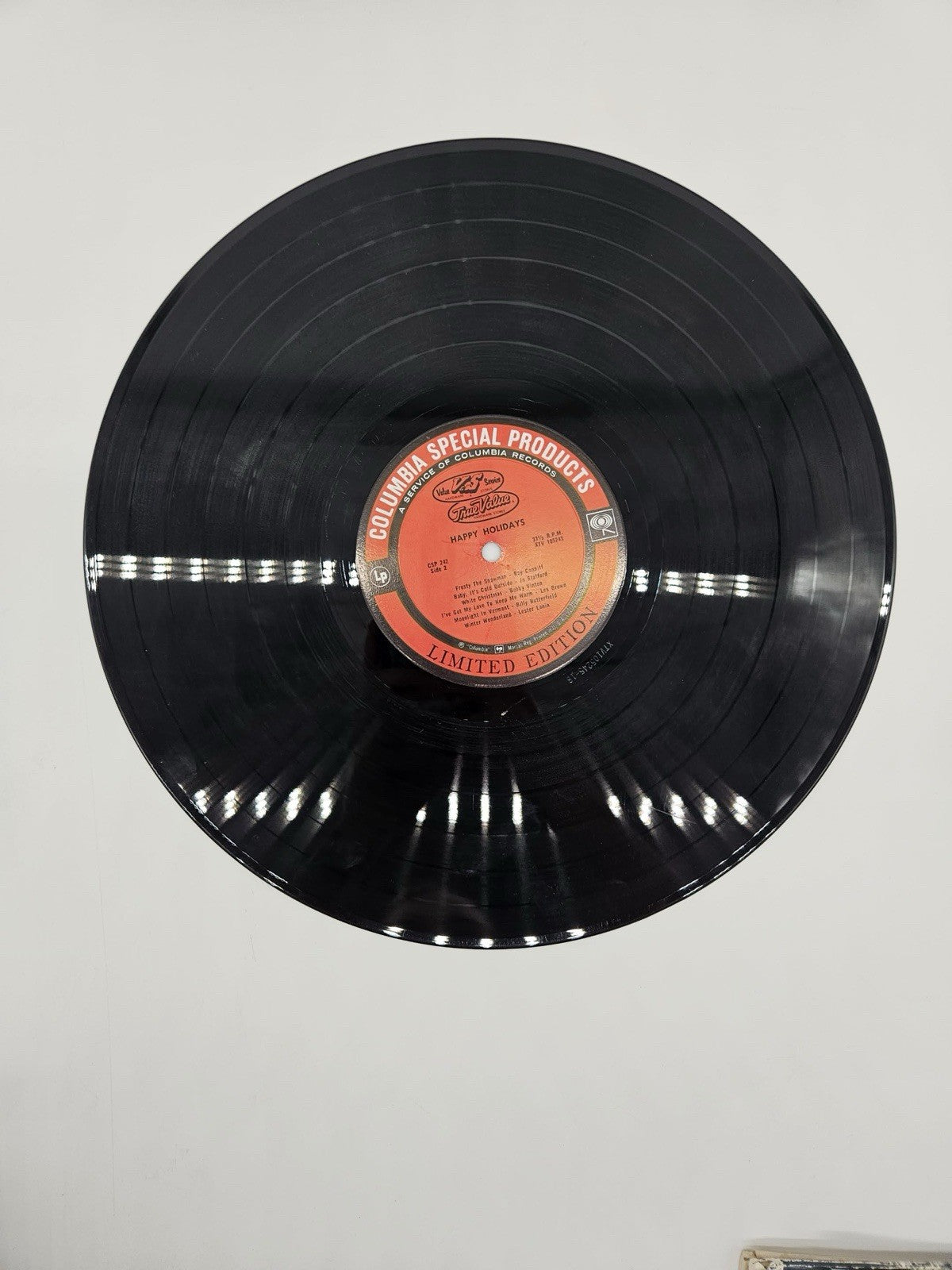 Vinyl Album Christmas Happy Holidays with Multiple Artist Released 1965