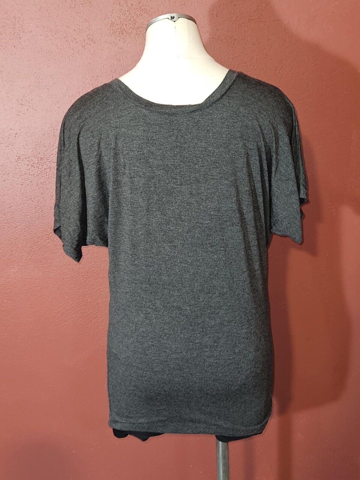 Free To Live Women’s Lightweight Short Sleeve Waistline Tunic Size S WCLTH
