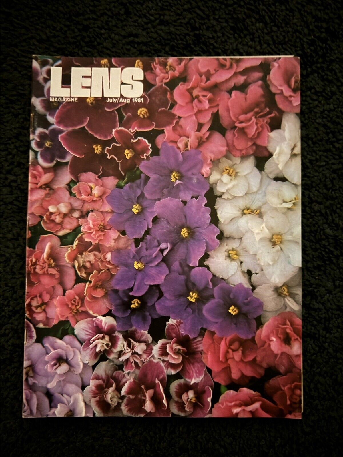 Lens Magazine 1980’s Issues - Vintage - Lot Of 3