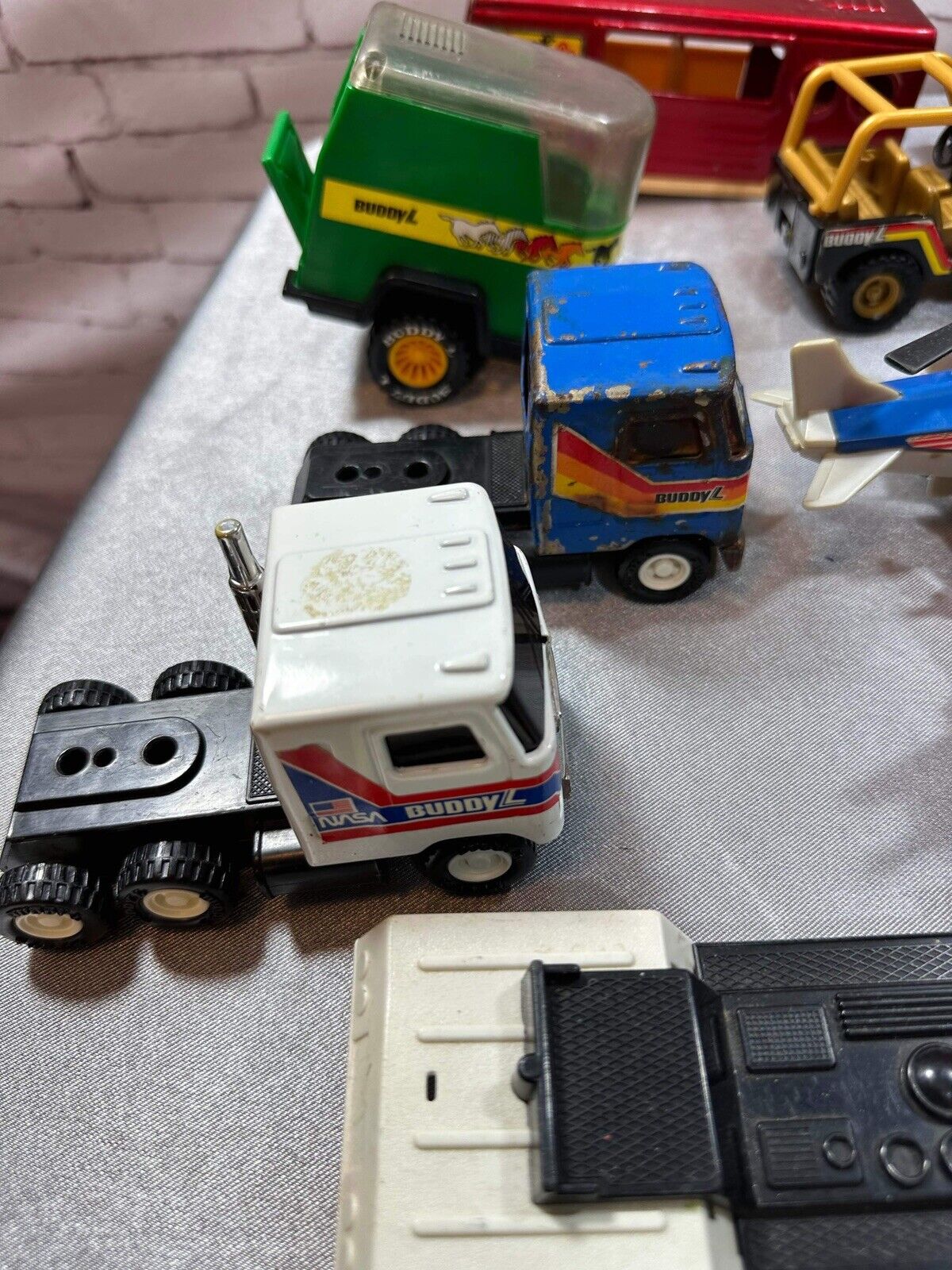Vintage Lot Of 19 Buddy L Trucks, Cars & MORE 60s/70s/80s VTY