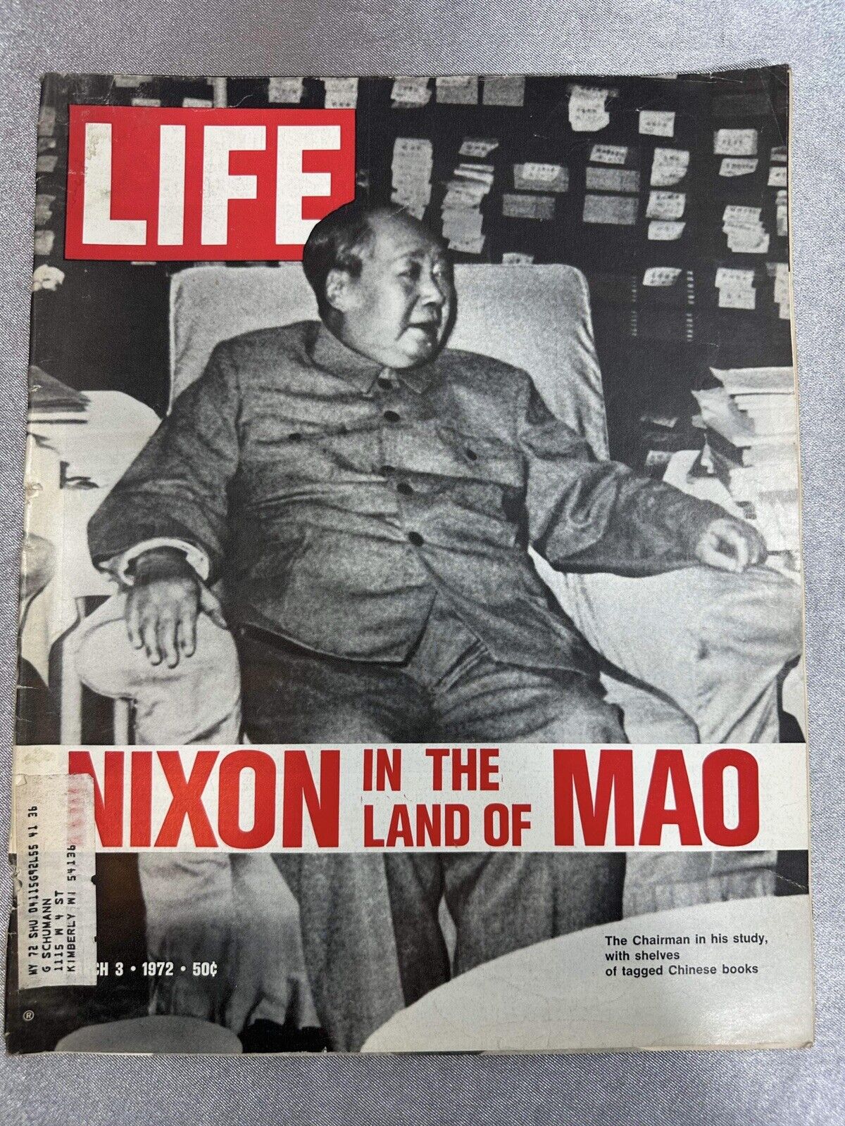 Life Magazine March 3, 1972 Richard Nixon Visits Mao in China - 423