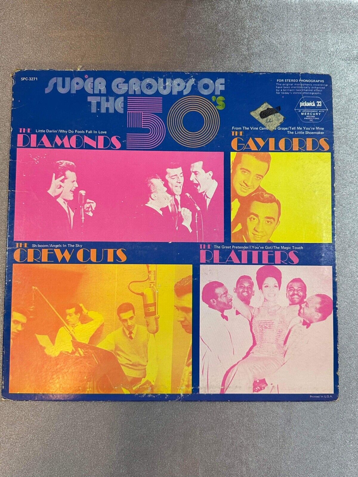 ¨Super Groups Of The 50's¨ - Various Artists LP/Vinyl Compilation Sealed