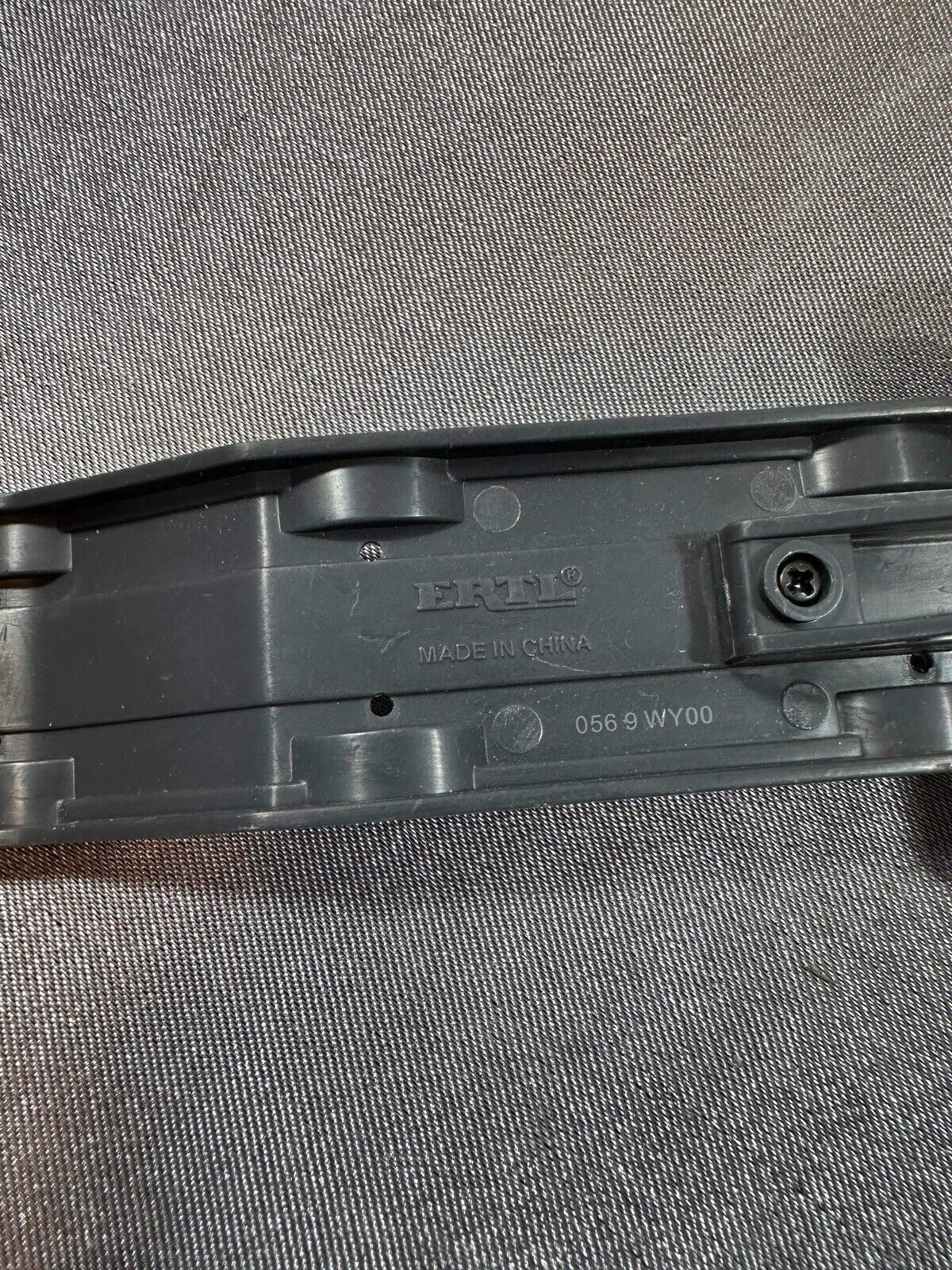 Ertl Monster Truck Plastic Trailer 9 " long x 2 1/4" wide x 2/1/4" high VTY