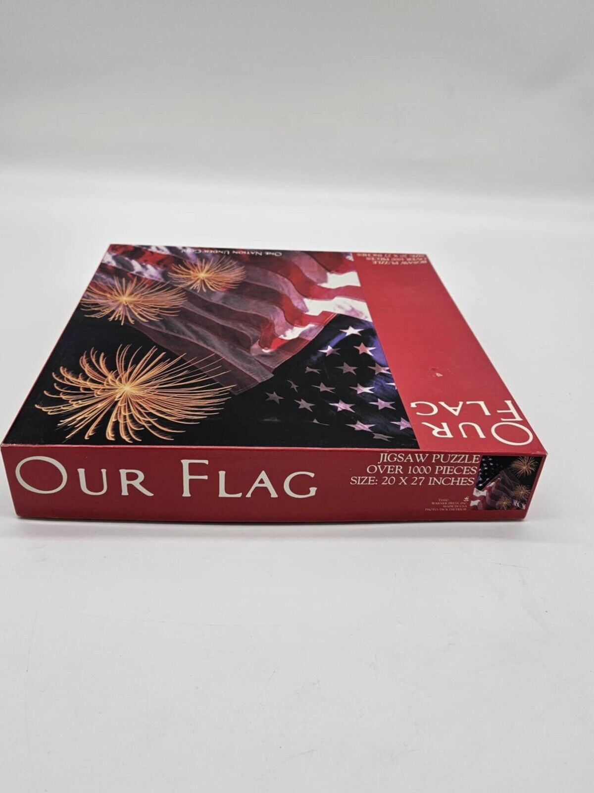 1980s Vintage ‘Our Flag’ Patriotic Jigsaw Puzzle