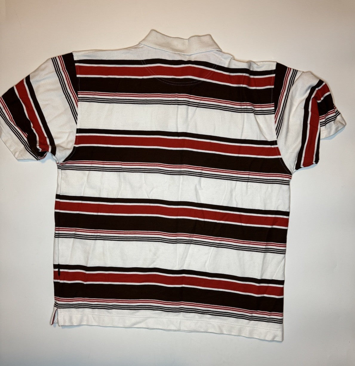 VTG Karl Kani Gold Shirt Triple Extra Large Big Black Striped 90s Hip Hop XXL