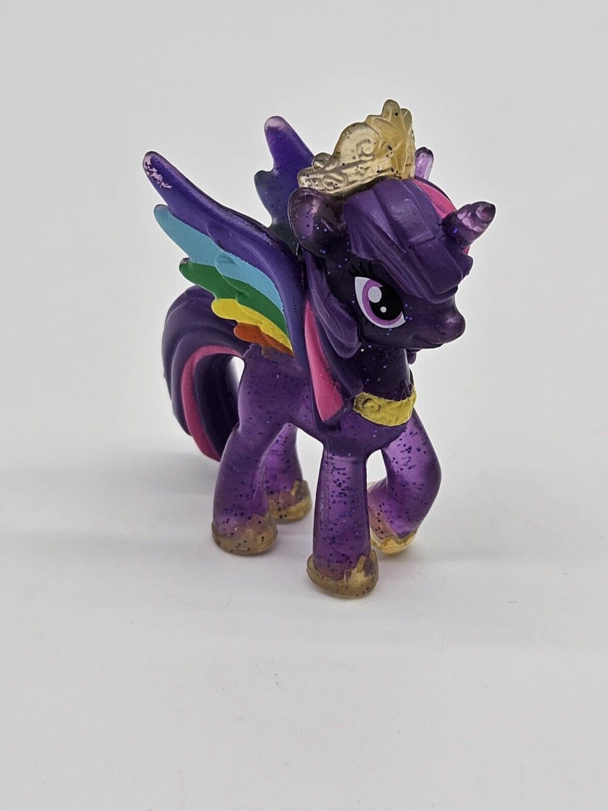 My Little Pony Princess Twlight Sparkle Translucent Glitter Mini Figure 2"
