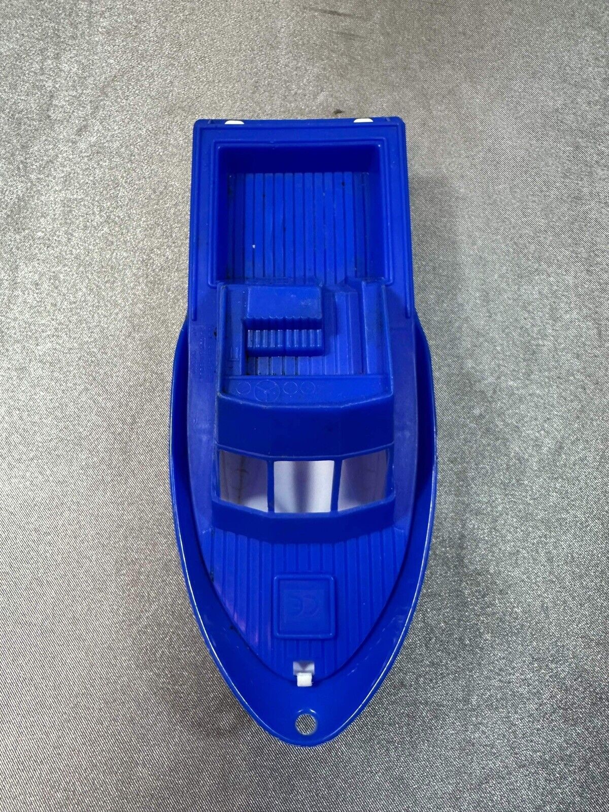 Vintage USA Made American Plasto Toys Boat - 9" - VTY 004
