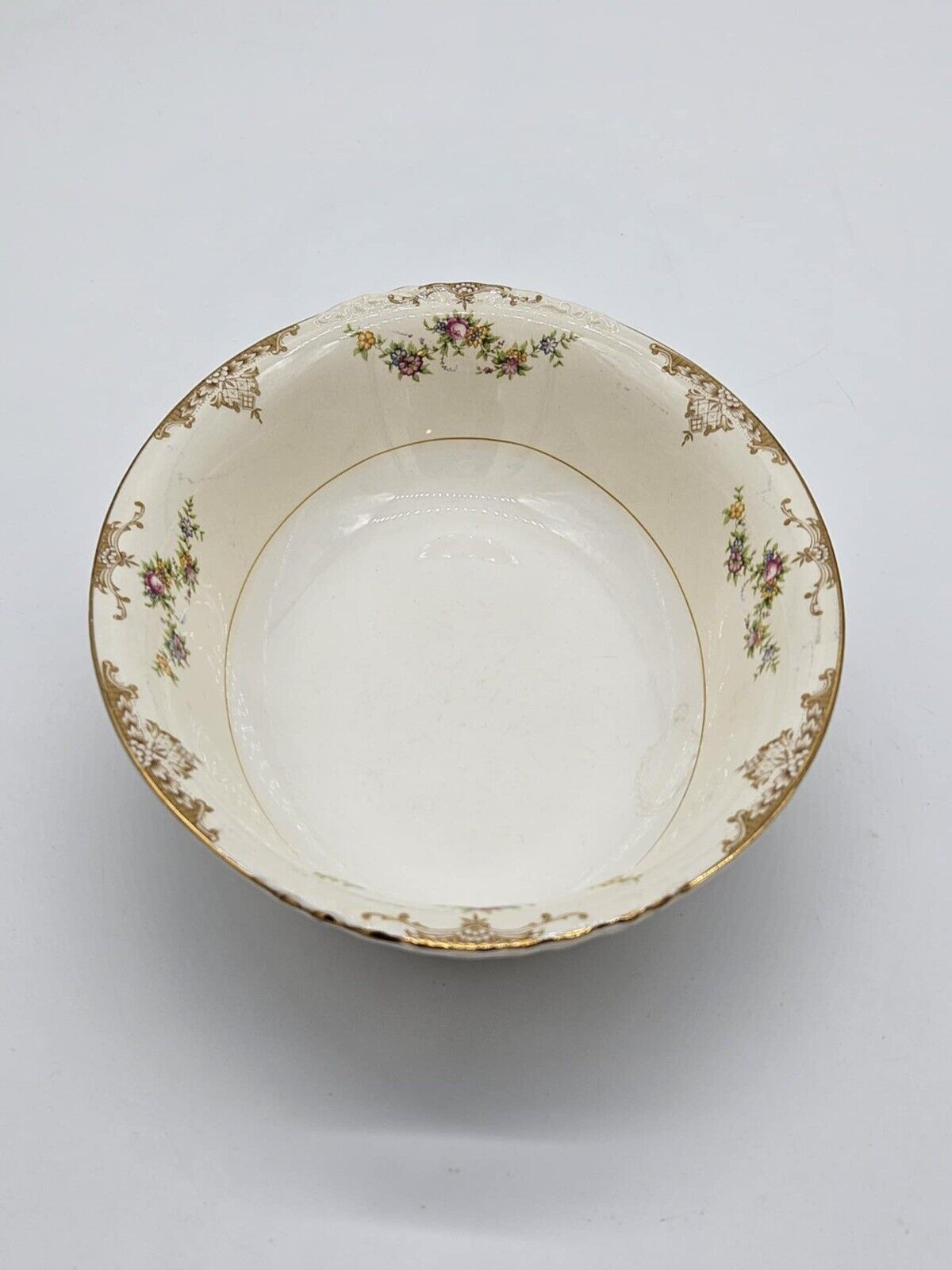 17 Piece Set of Antique Eggshell Nautilus China USA F 44 N 5.