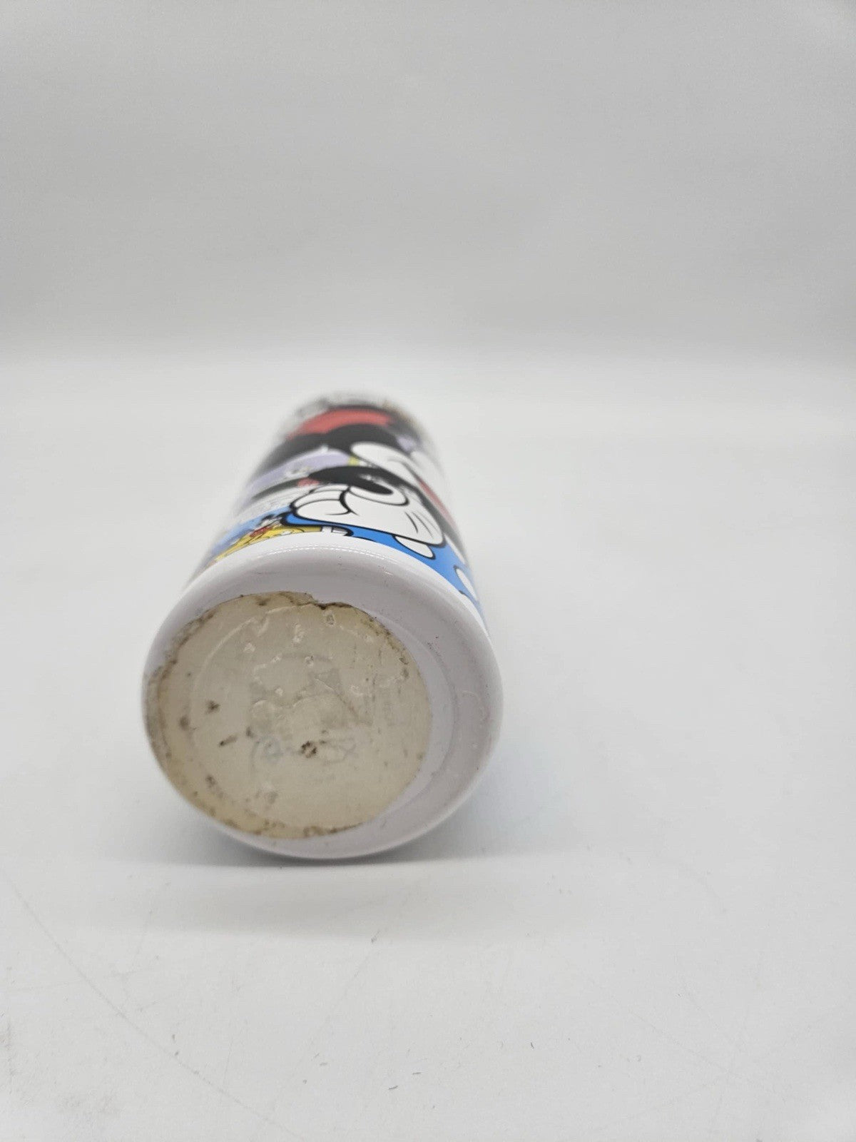 Disney Store MINNIE MOUSE with Cartoons Metal Water Bottle with Backpack Hook