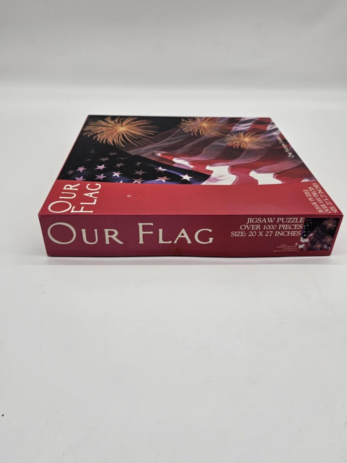 1980s Vintage ‘Our Flag’ Patriotic Jigsaw Puzzle