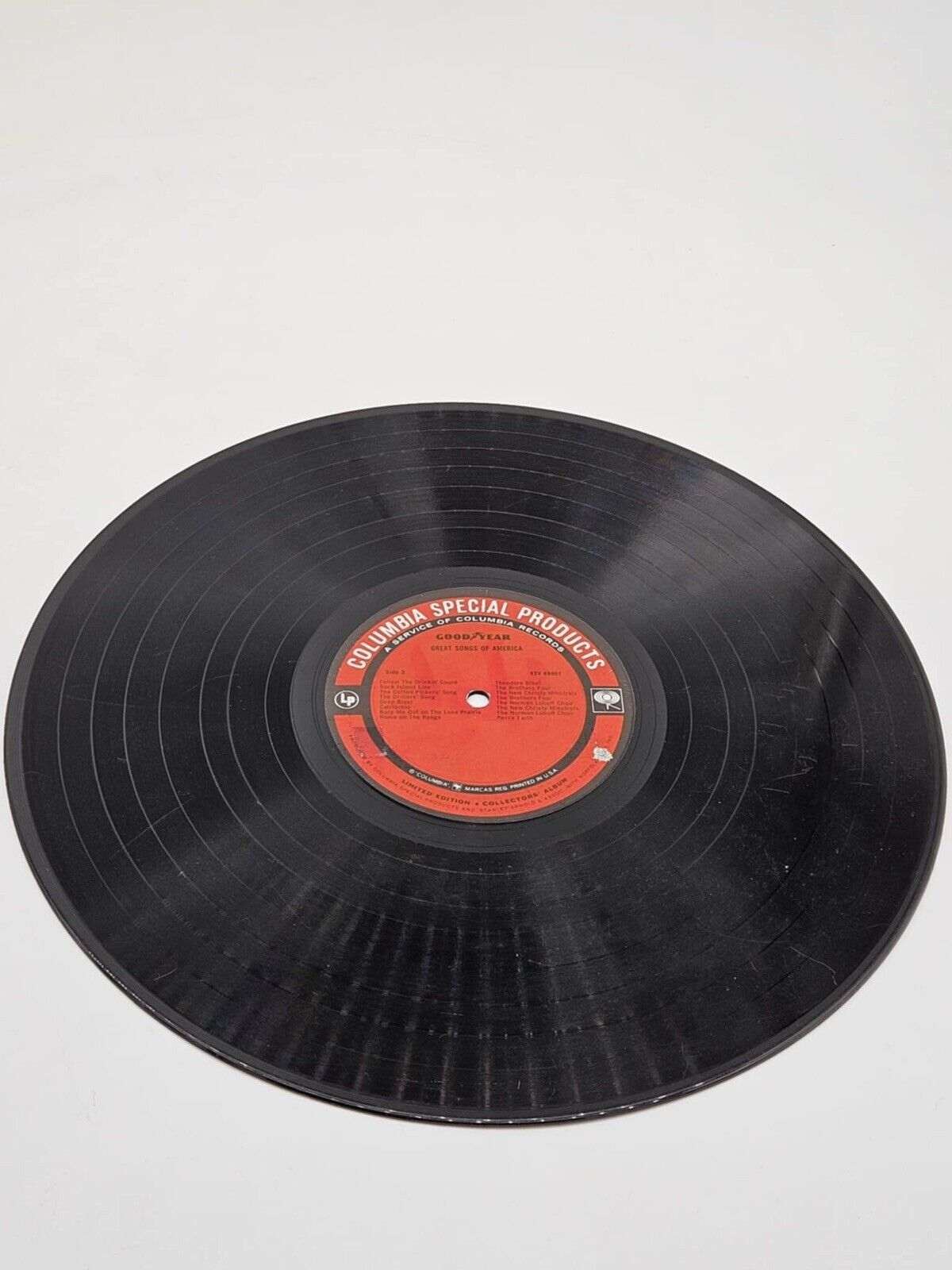 The Great Songs of Christmas Vinyl LP Record Vol 3 Goodyear