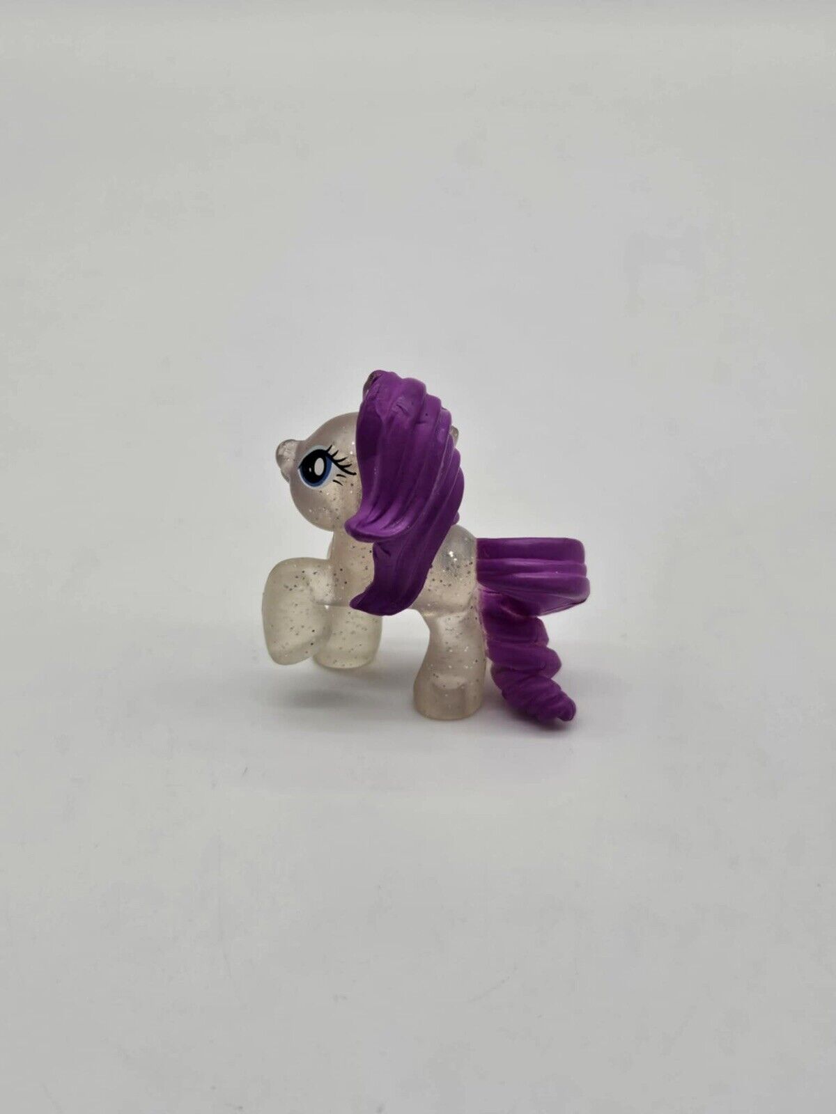 My Little Pony (G4) MLP FiM transparent Rarity Blind Bag wave 7 mini figure 2”