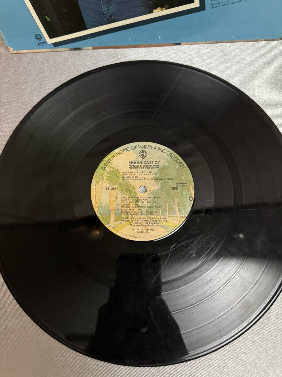 Shaun Cassidy Da Doo Ron Ron vinyl LP