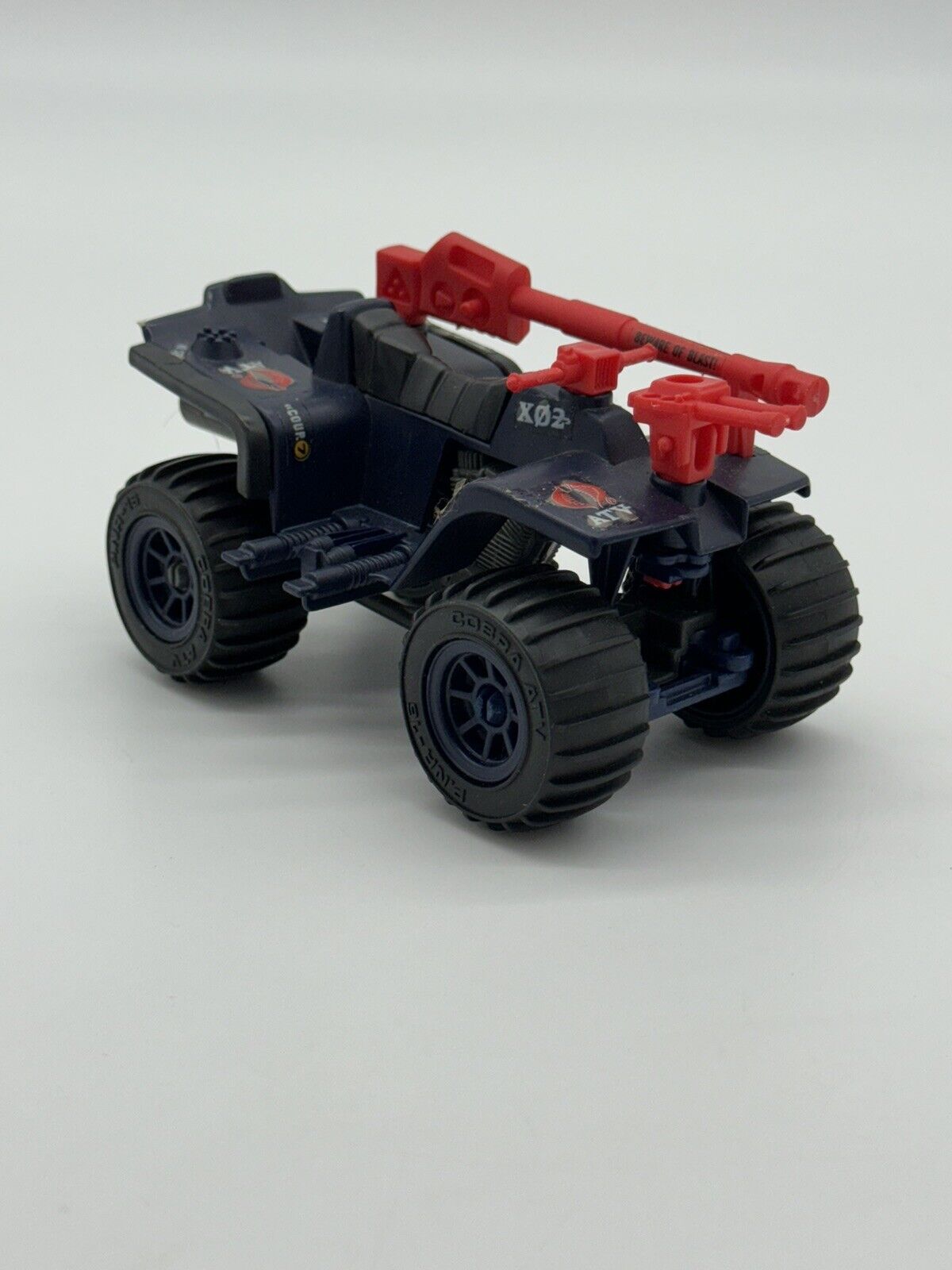 1985 Vintage G.I. Joe ARAH Cobra Ferret ATV Vehicle - Hasbro - Incomplete