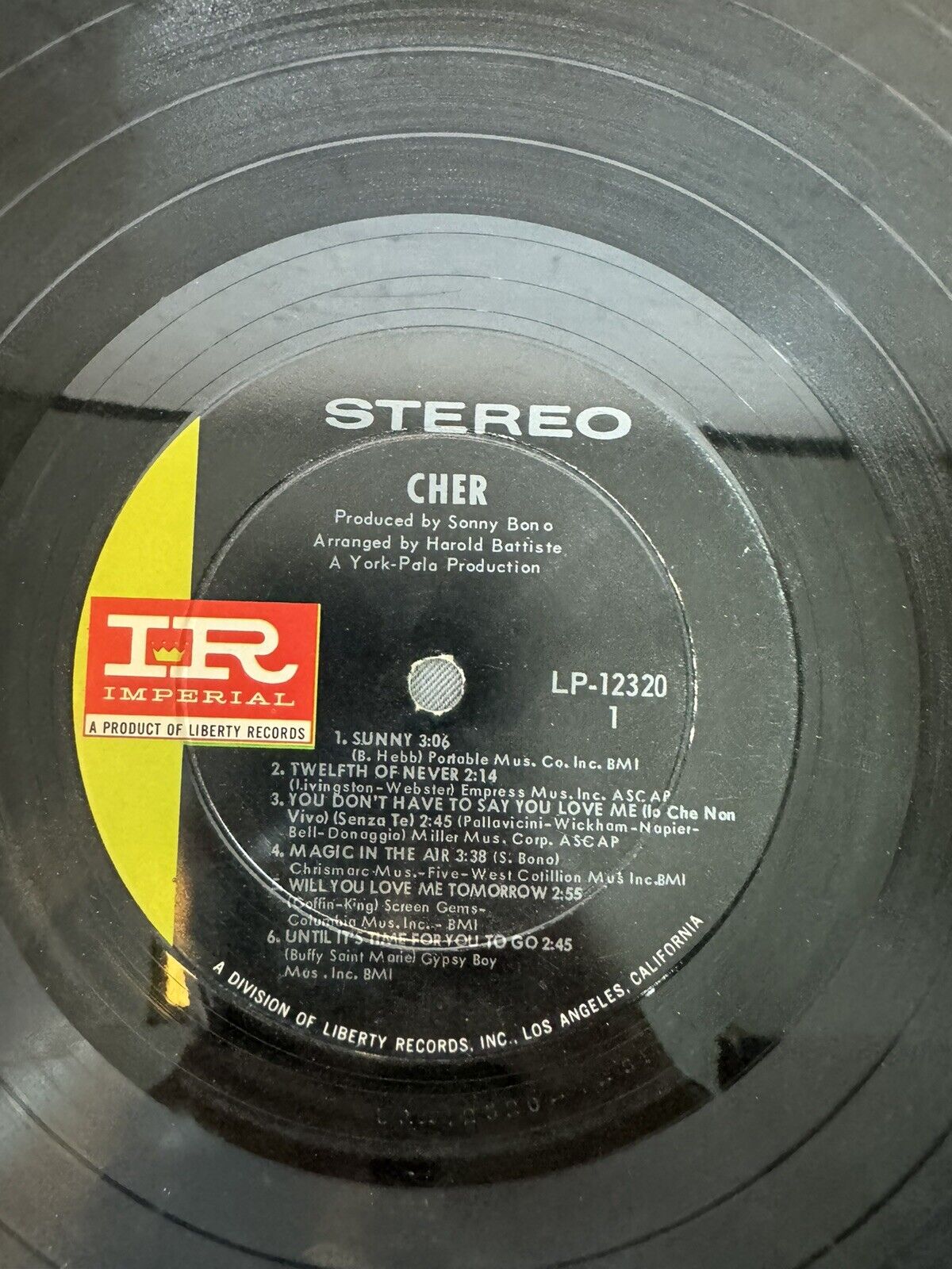 CHER--INCLUDES SUNNY AND ALFIE--VINYL ALBUM