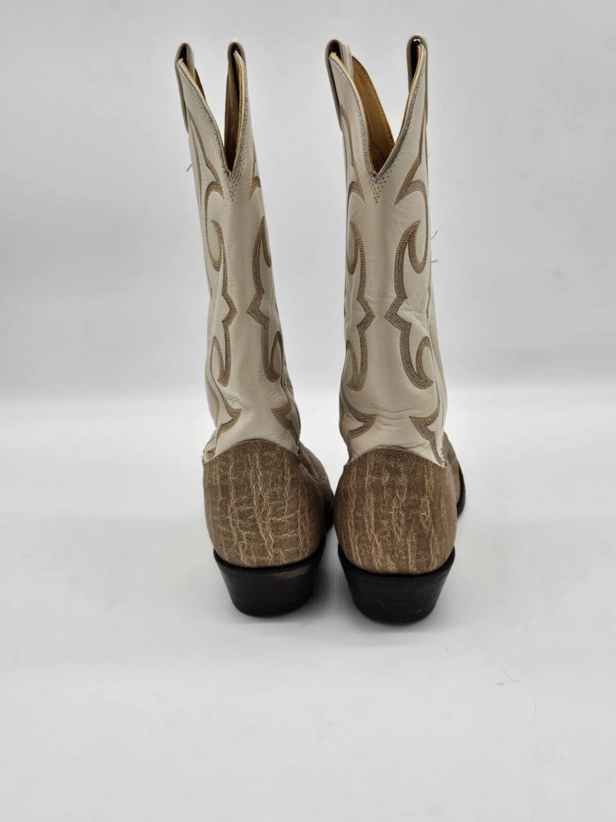 Vintage Nocona Exotic Western Cowboy Boots Men's Size 11 D - 1973130403