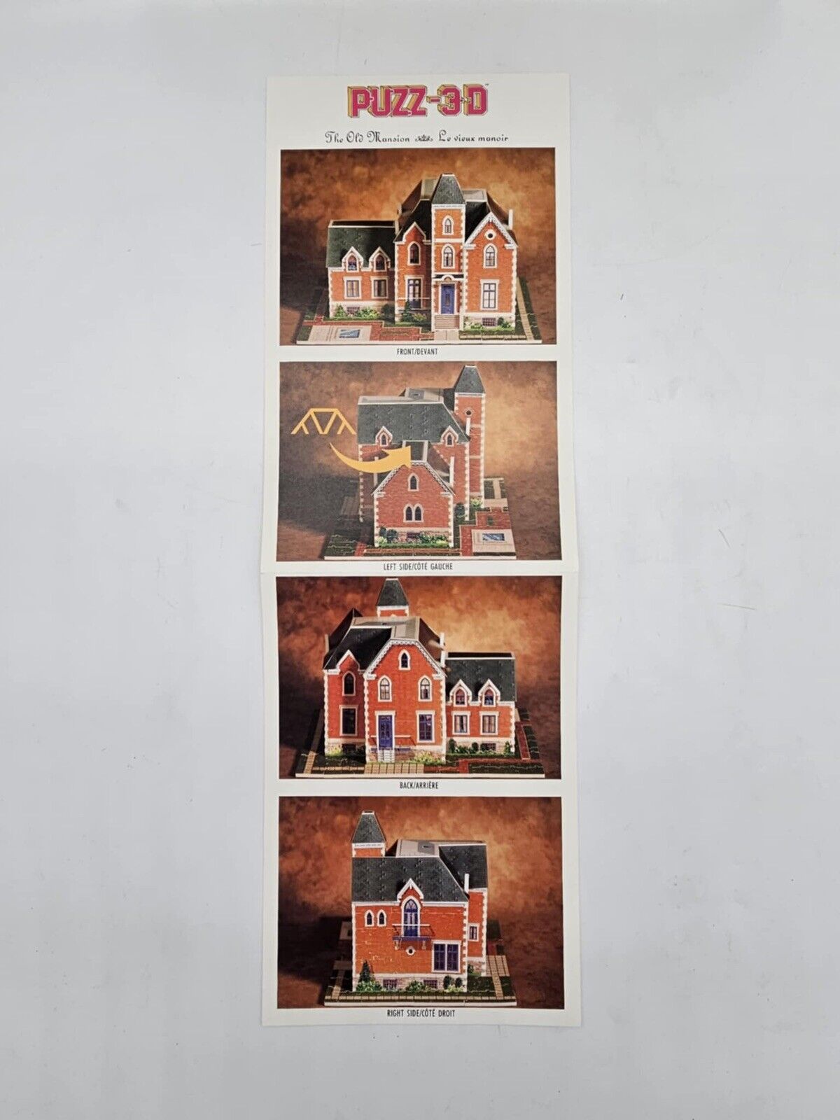 Vintage Wrebbit Puzz3D  The Old Mansion