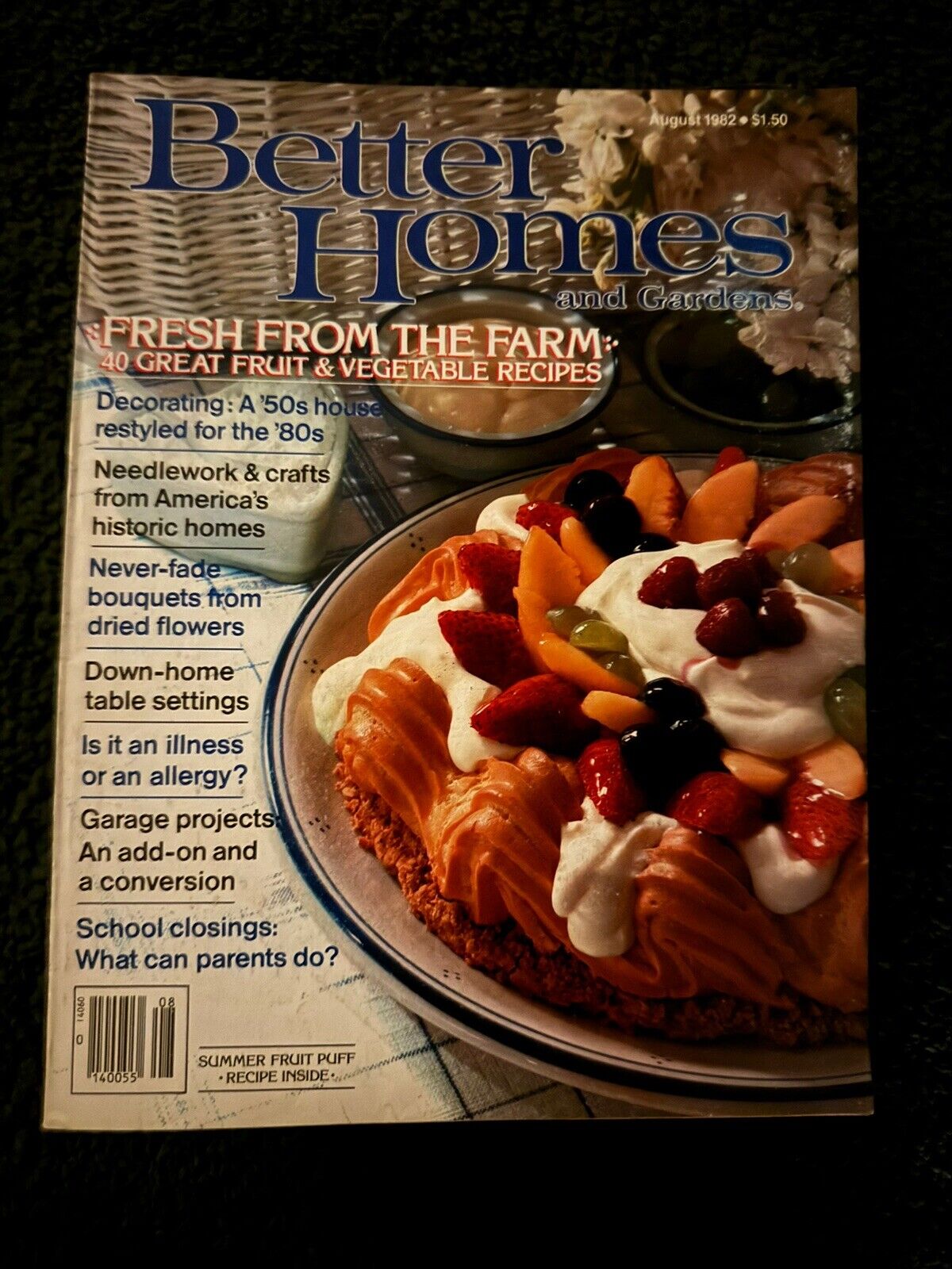 Vintage 1980's Better Homes and Gardens Magazines Lot of 12 Recipes - Adverising
