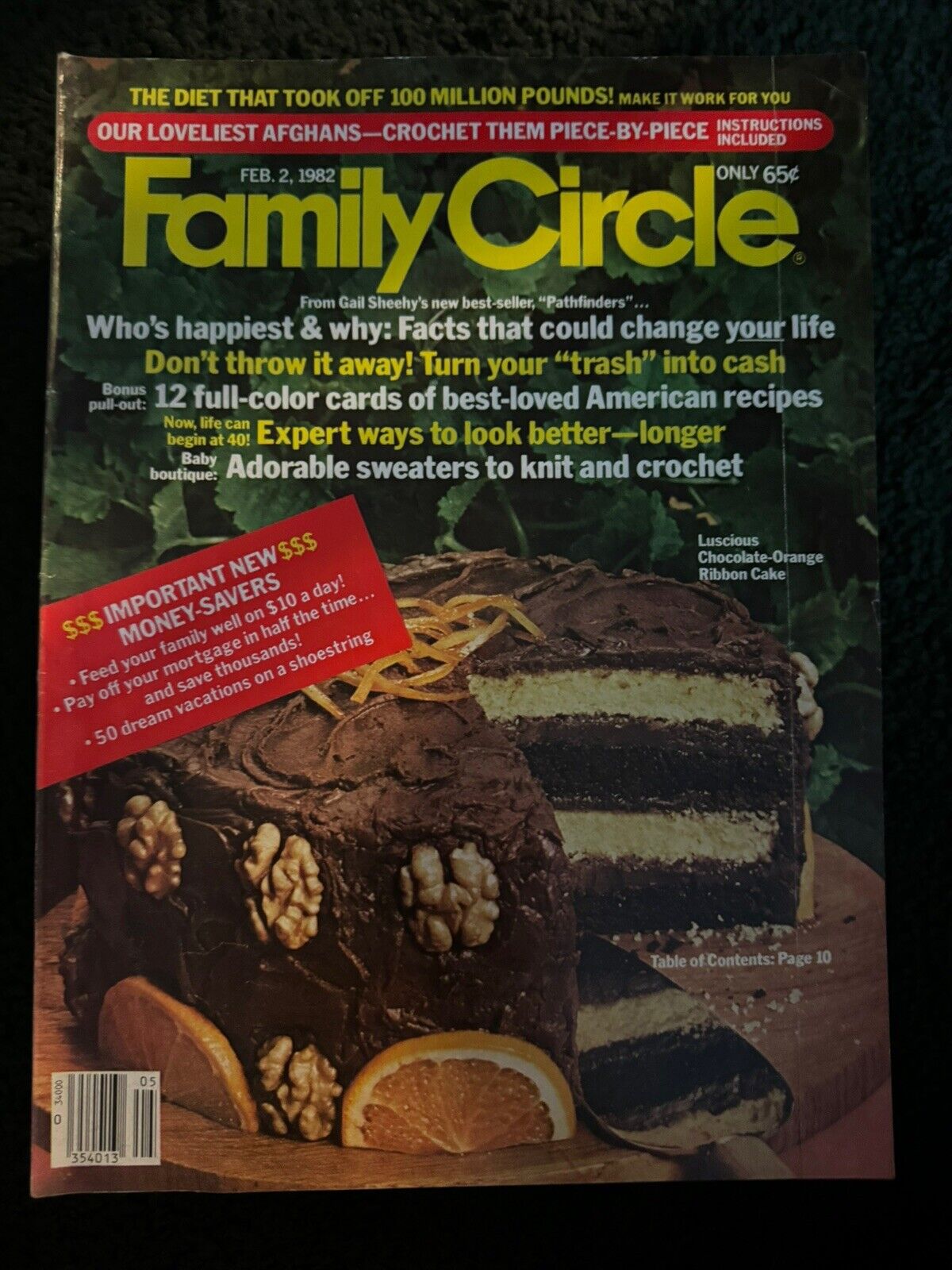 Family Circle Magazine Lot - Early 1980's lot of 9 - Vintage Back Issue