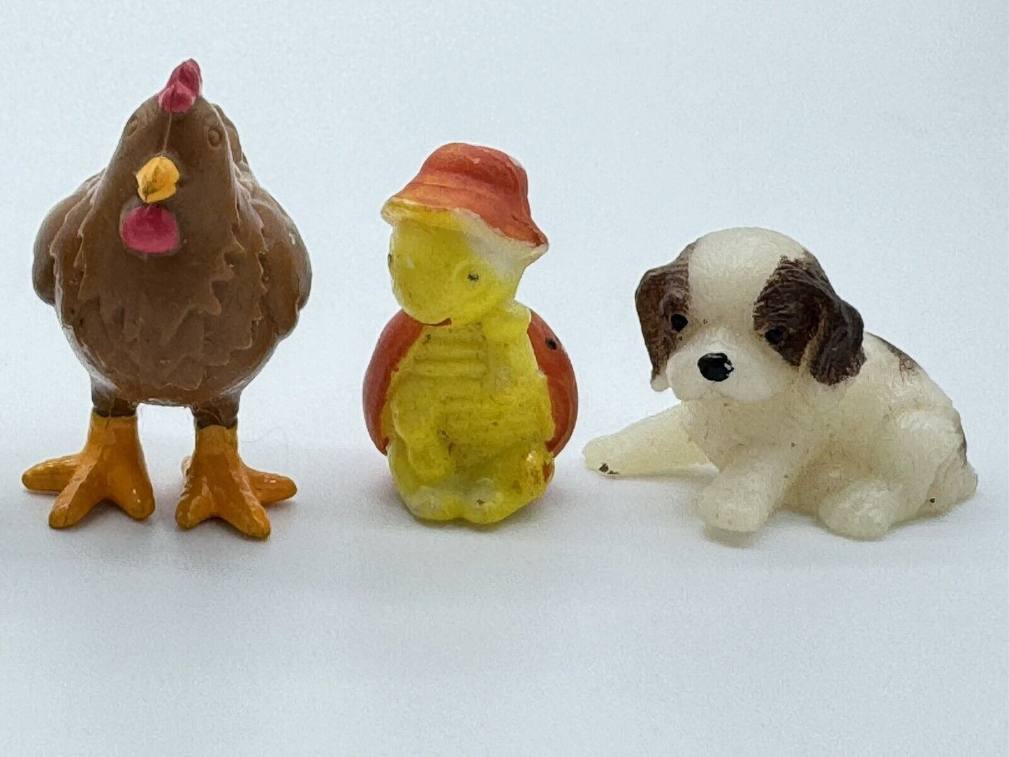 13 Count of MINI Animal Figurines, Collectible Toys Shelf Window Desk Diorama 