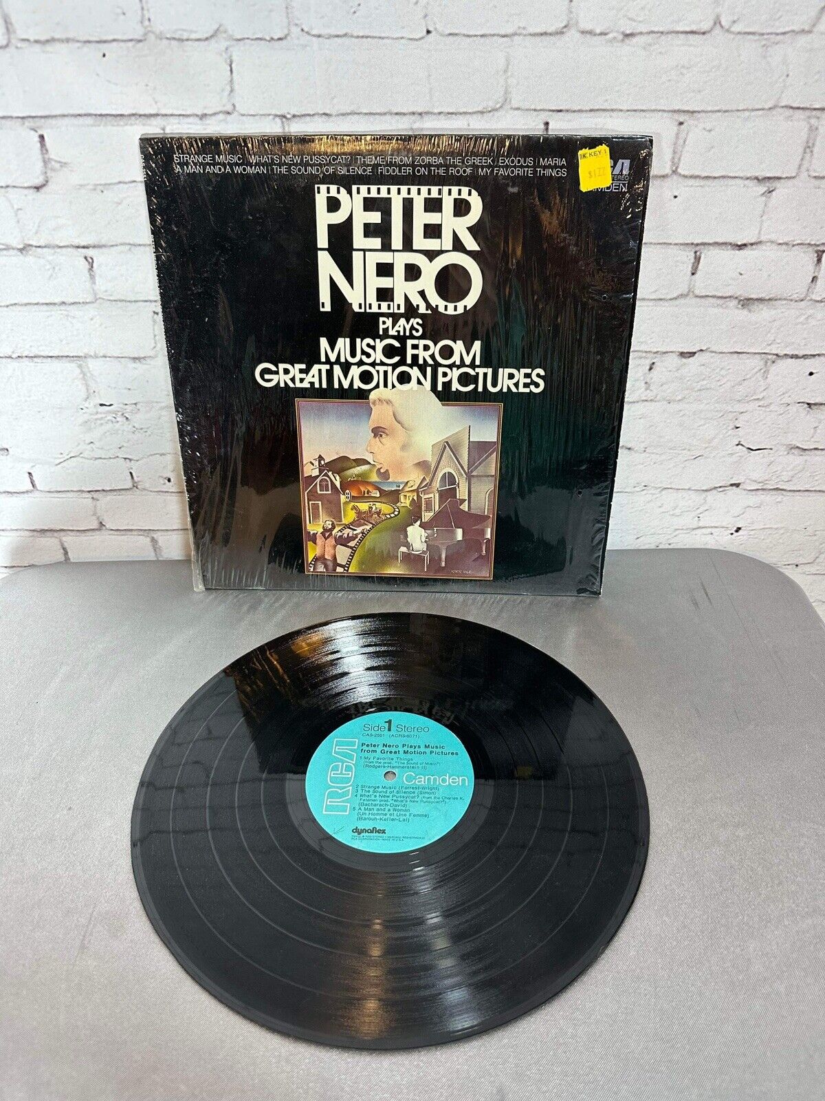 PETER NERO - Music From Great Motion Pictures - 12" Vinyl Record LP - SEALED