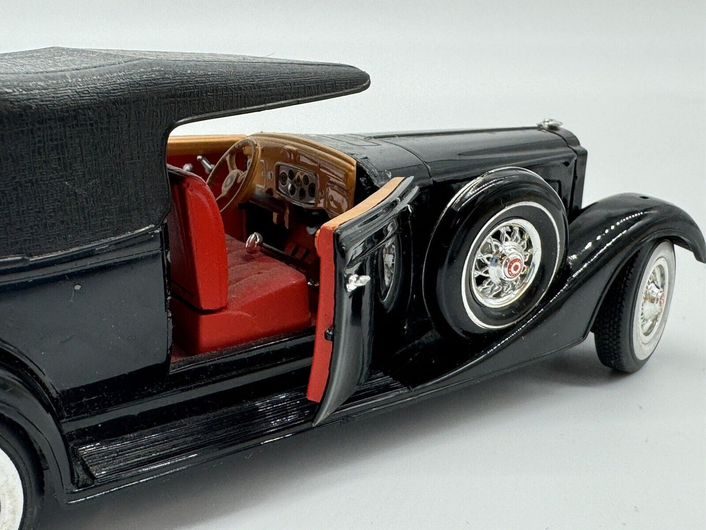 Anson 1934 Packard V-12 Twelve Vintage 1:27 Scale Die-cast Car Incomplete 005