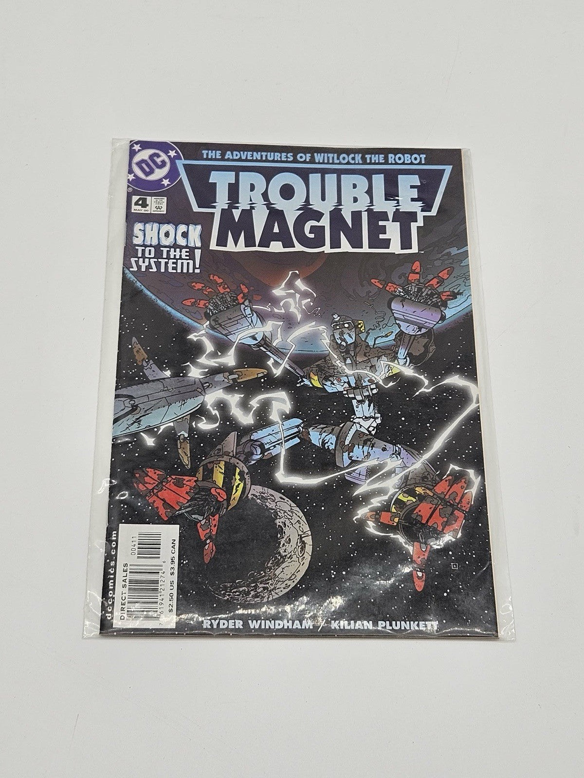 Trouble Magnet #4 DC Comics 2000 Adventures of Witlock the Robot. C17